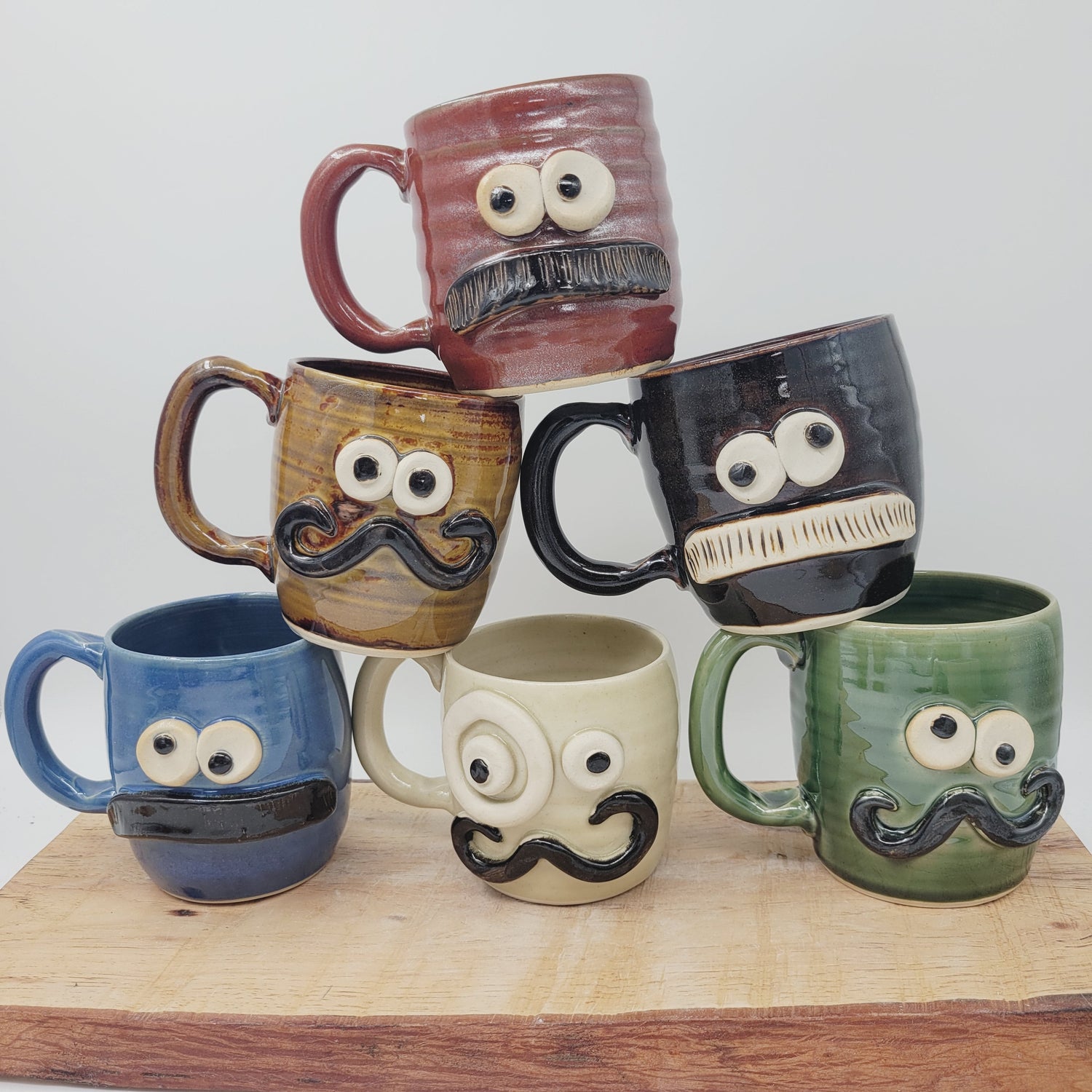 Mustache and Beard Mugs