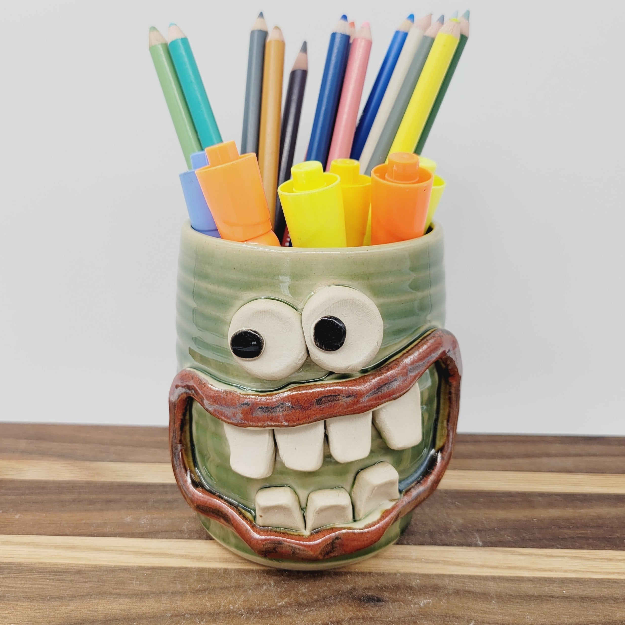 Handmade Pottery Face Tumblers – Nelson Studio