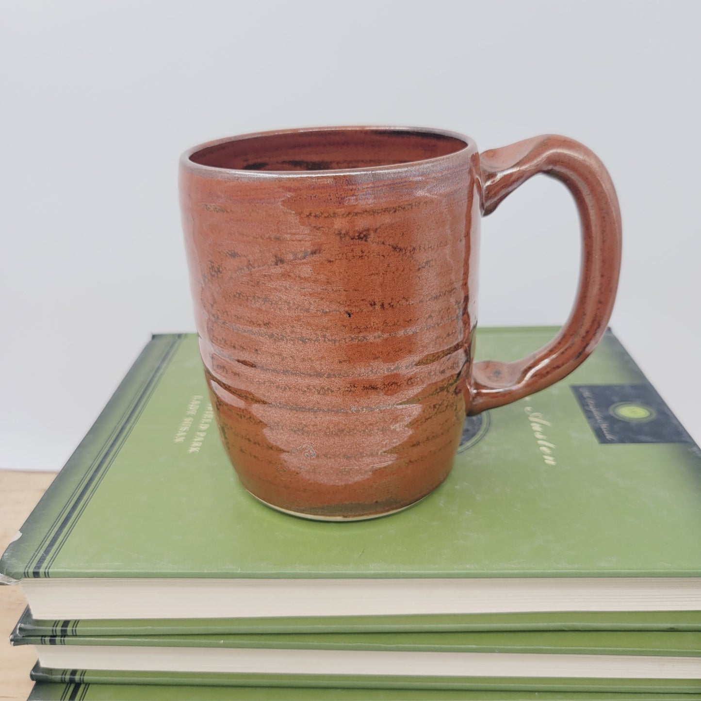 Chicken Coffee Cup | Funny Farm Barnyard Animals | Rooster Collector | Fun Face Mug | Red | 16 Oz Large