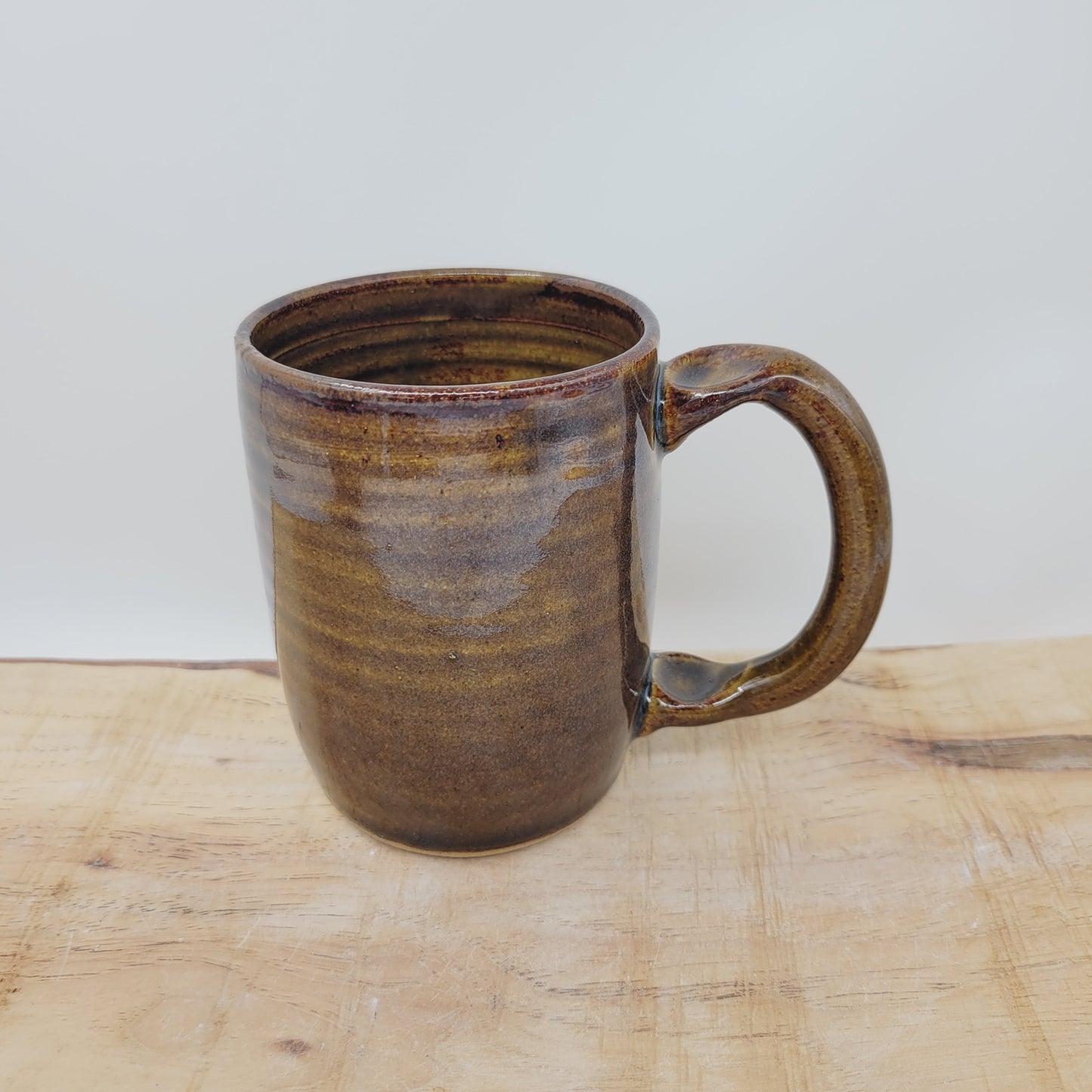 Easter Coffee Cup | Rustic Cross Mug | Handmade Stoneware Pottery | Nelson Studio | 16 Ounces