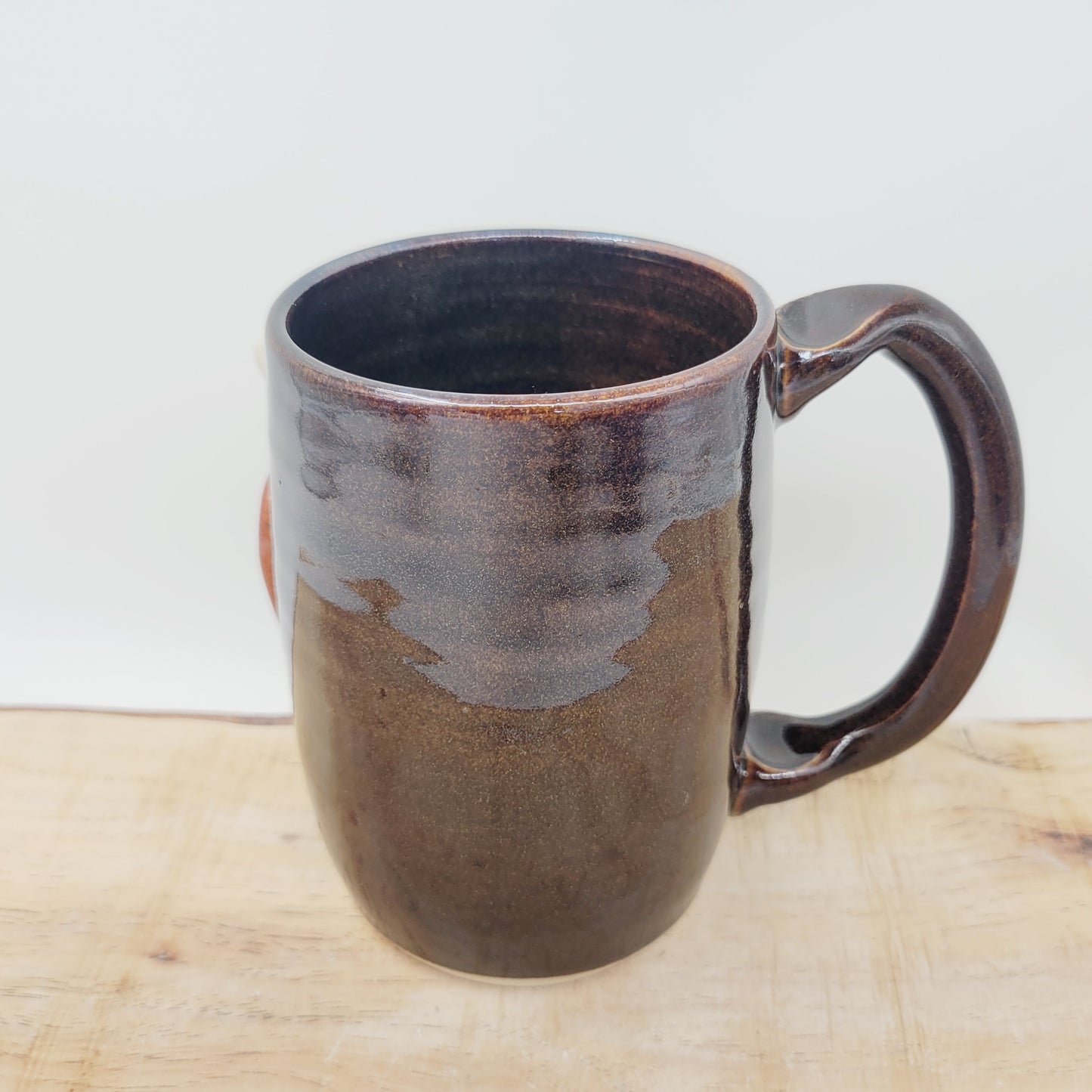 Cute Monster Mug | Handmade Pottery Creature Coffee Cups | Funny Face Mug | 16 - 20 Oz | Black