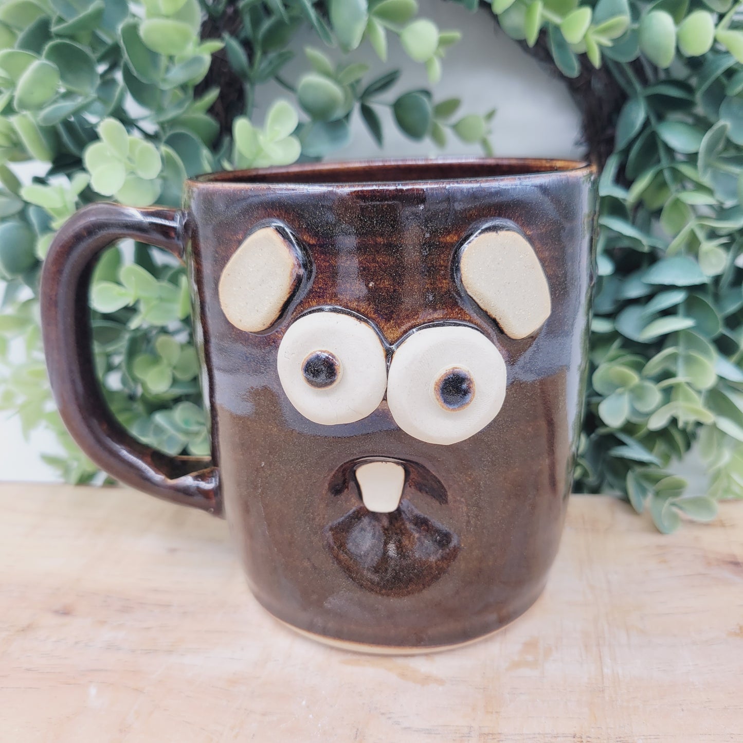 Sleepy Monday Morning Coffee Cup | Funny Face Mug | Black Tea Mug | Extra Large 20 Ounces