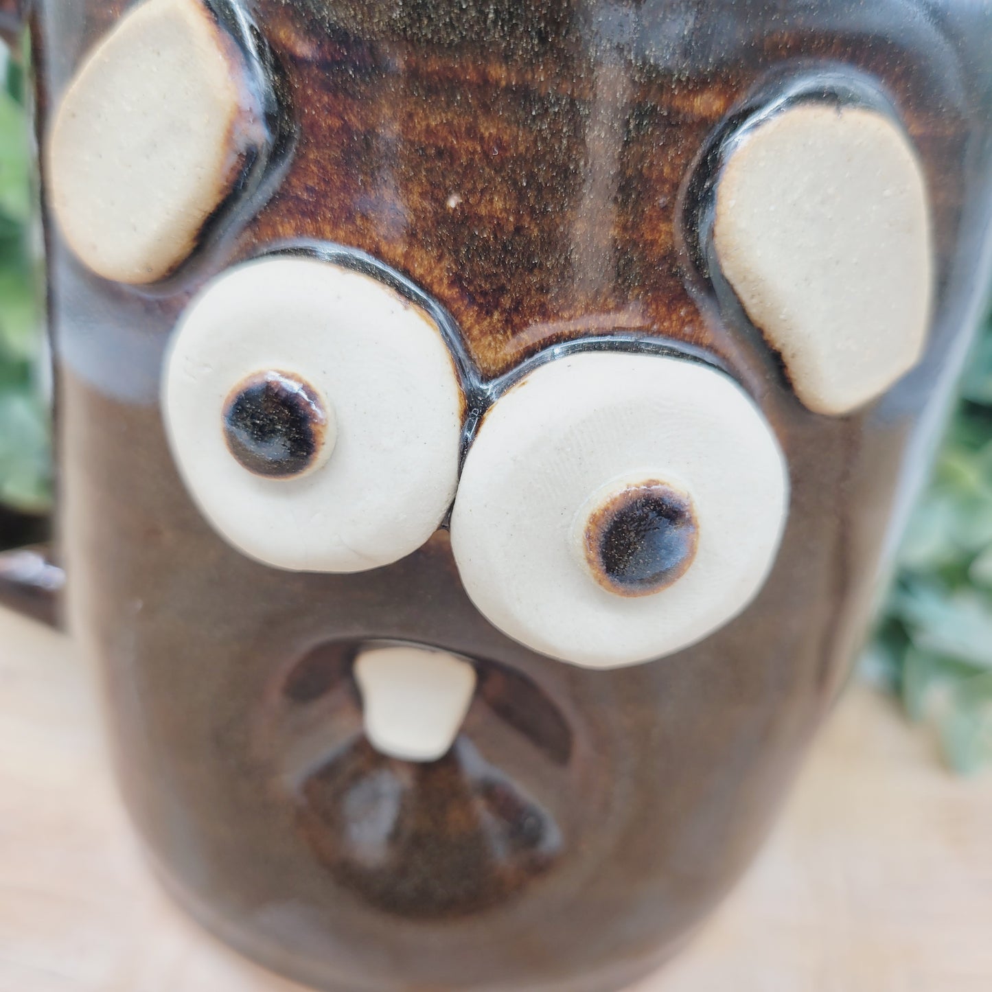 Sleepy Monday Morning Coffee Cup | Funny Face Mug | Black Tea Mug | Extra Large 20 Ounces