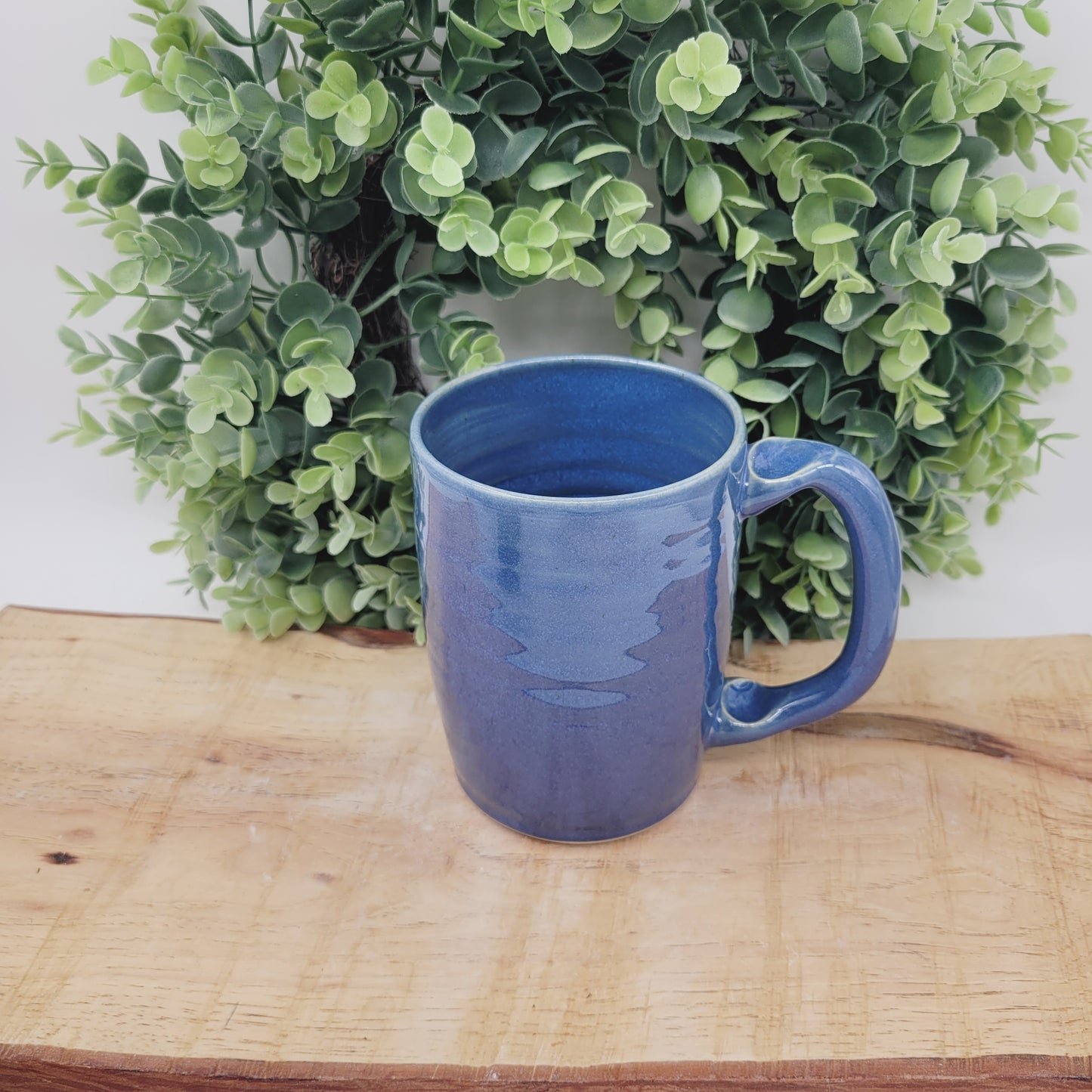 Man's Beard Mug | Blue Mustache Coffee Cup | Hairy Man Gift | Dad Boyfriend Husband | Nelson Studio