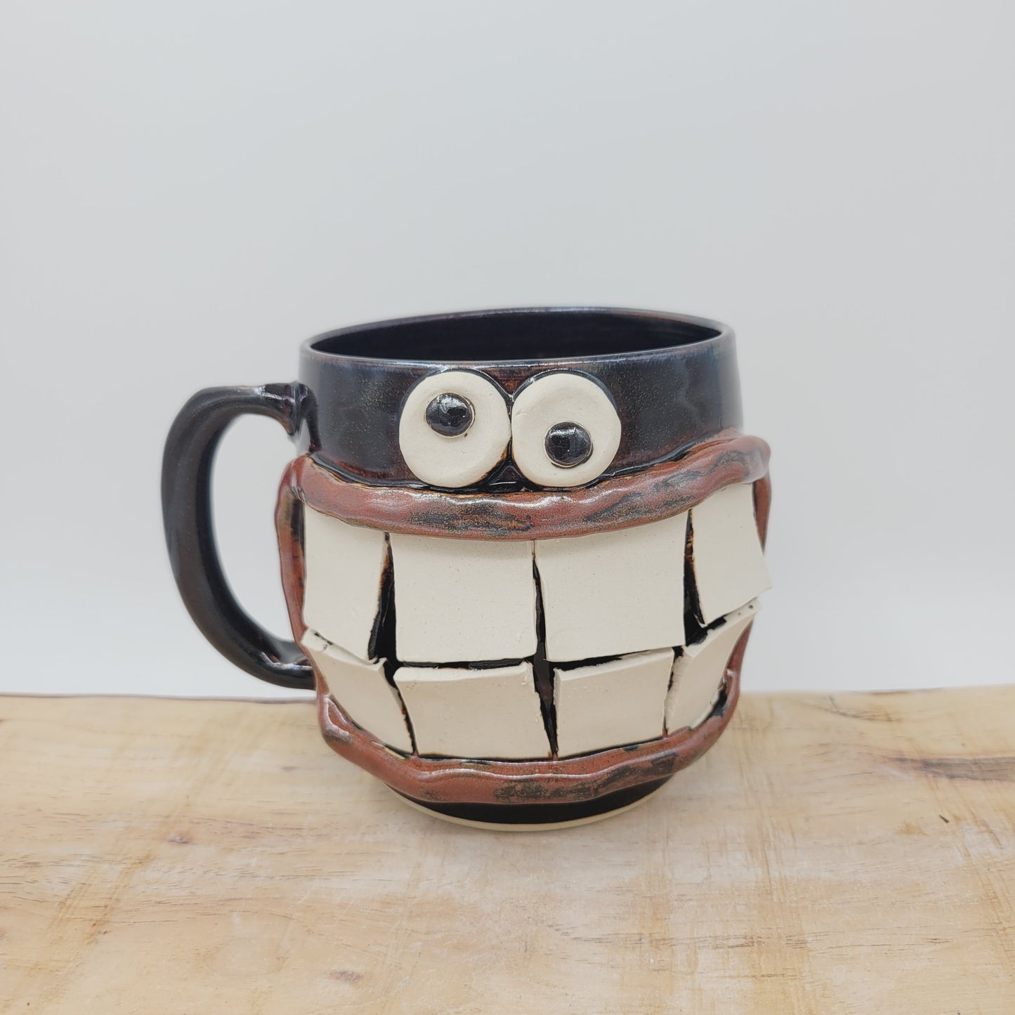 Coffee Addict | Nelson Studio Ug Chug Face Mug | Extra Large 24 Ounces
