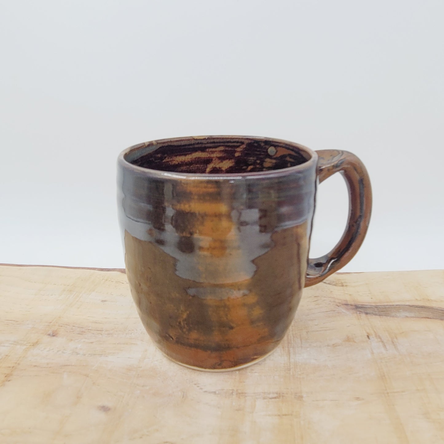 Nurse Coffee Cup | Funny RN Face Mug | Nelson Studio Ug Chug | Rusty Brown