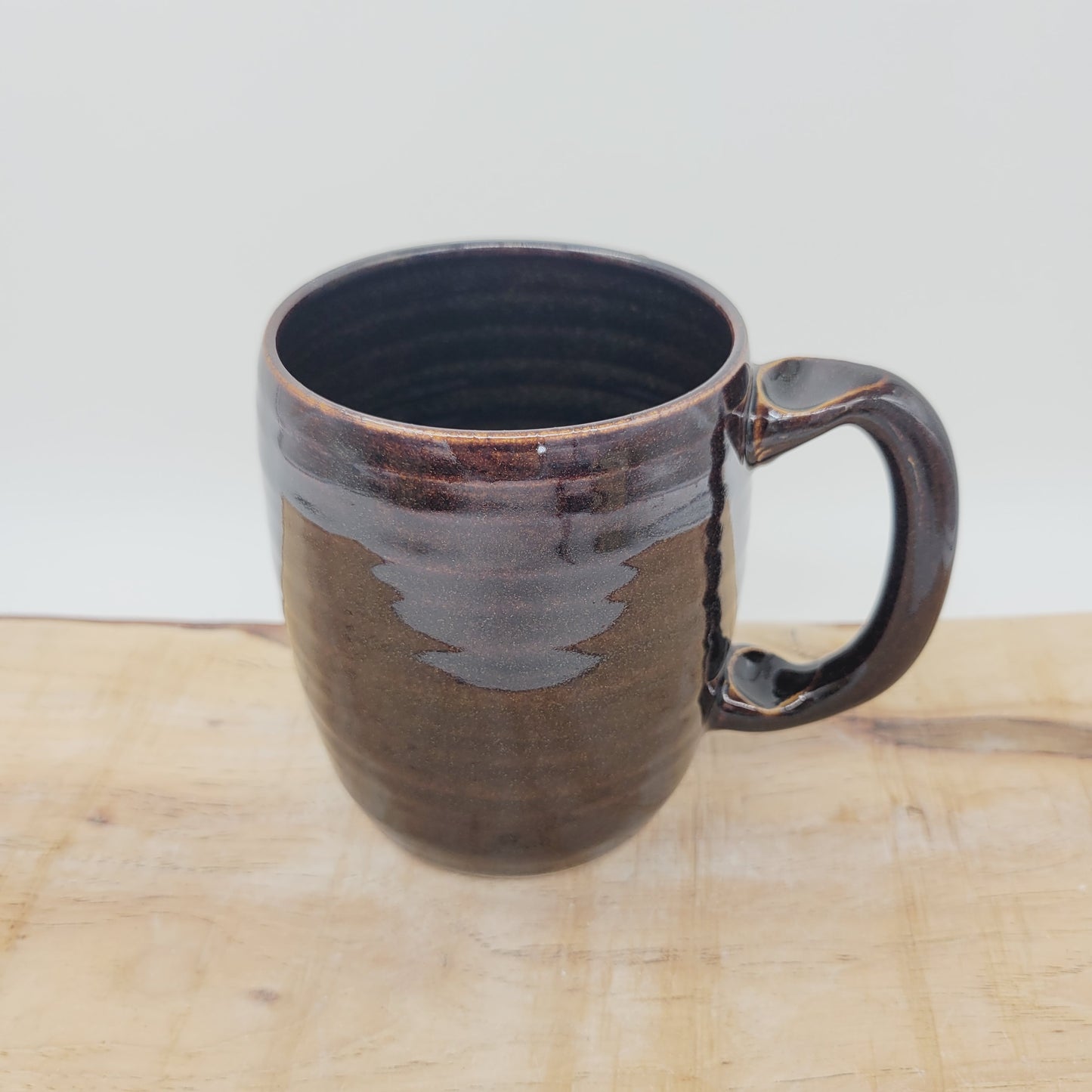 Pizza Lover Coffee Cup | Extra Lage Pottery Mug | 20 Ounces | Handmade Stoneware | Nelson Studio Ug Chug