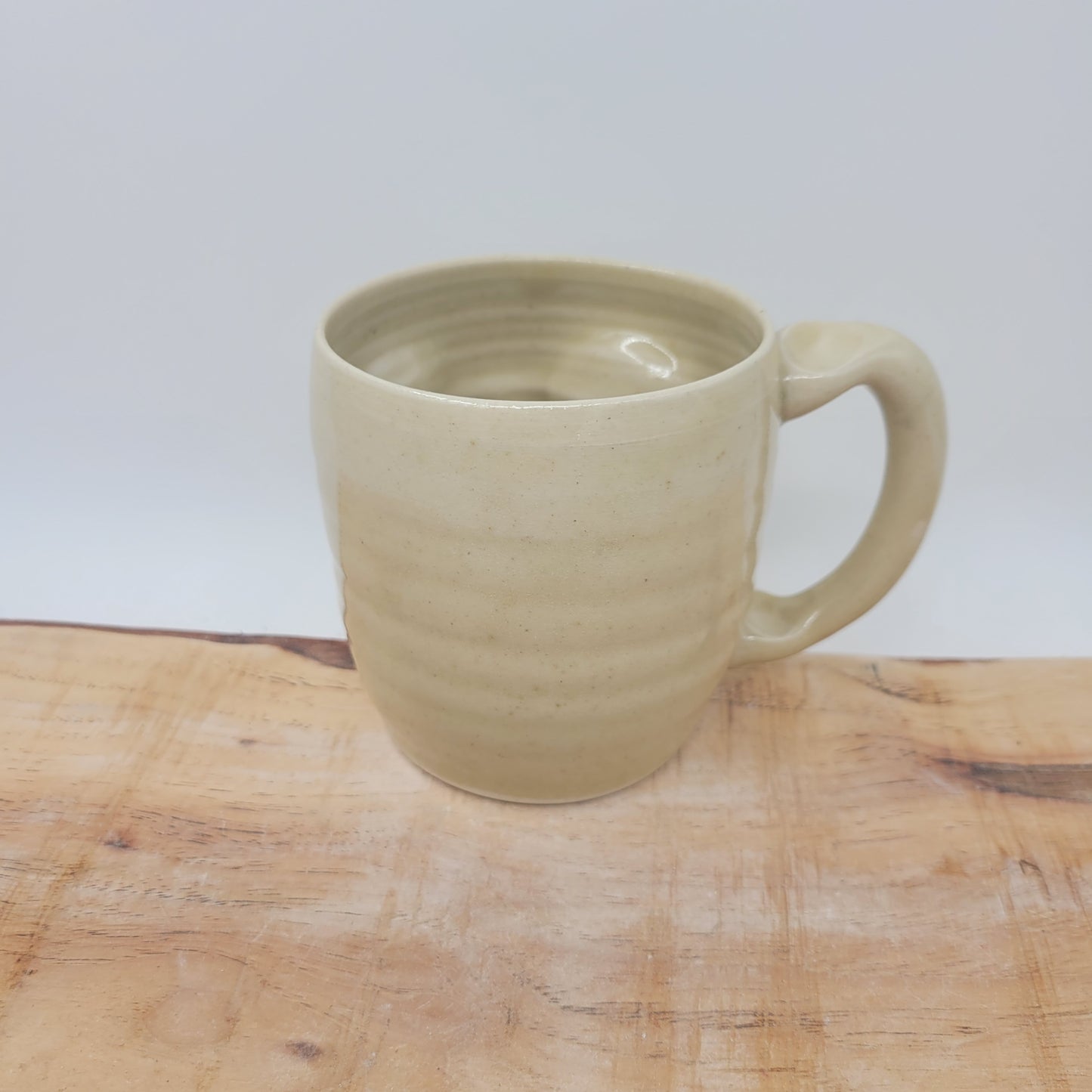 Zombie Coffee Cup | Bone White Scary Spooky Undead Skull | Creepy Fun Monster Lover Mug | Ceramic Pottery