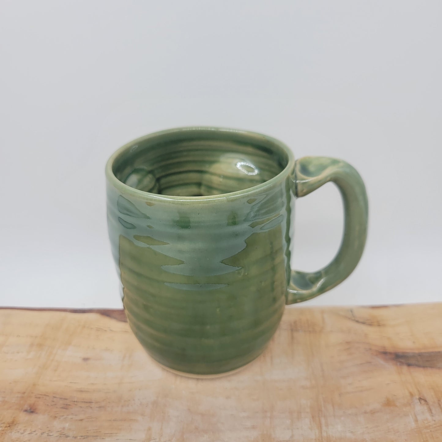 HALLOWEEN Coffee Cup | Spooky Scary Green Zombie Face Monster Mug | Fall Autumn Pottery