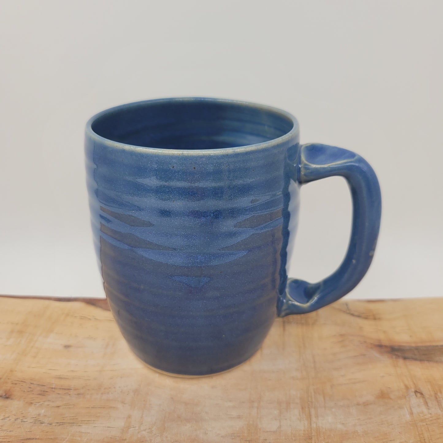 Zombie Monster Scary Mug | Walking Dead Blue Coffee Cup | Creepy Face Pottery | Ug Chug