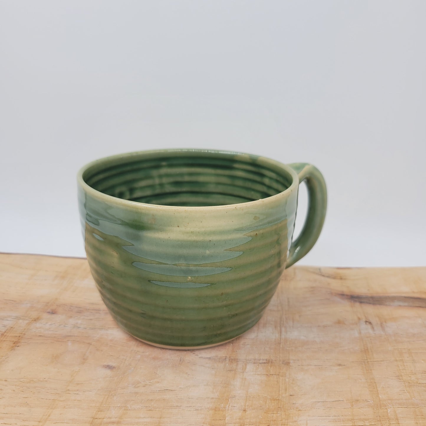 Monster Soup Mug | Not a Morning Person | Funny Creature Chili Crock |Green