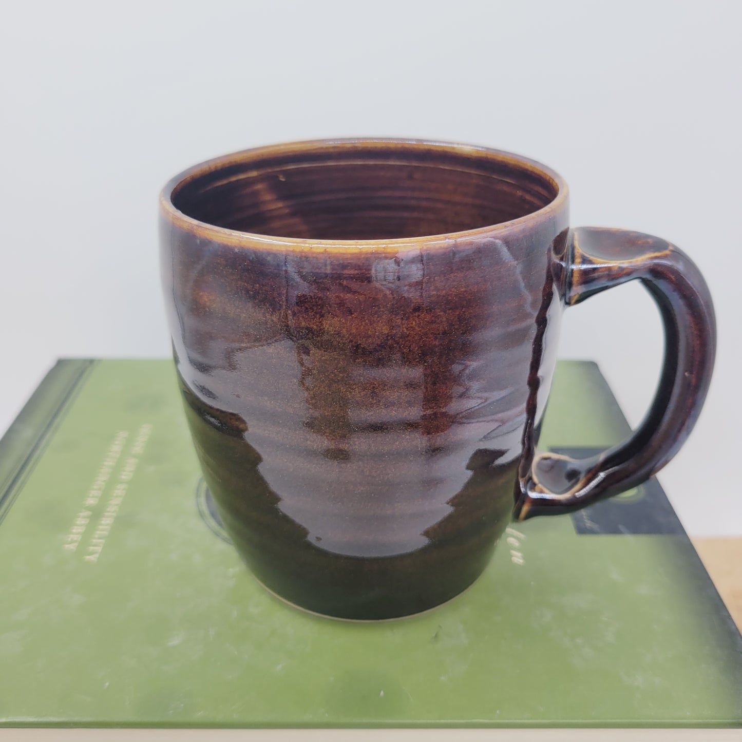 Mischief Maker Mug | Smiley Face Coffee Cup for Funny Morning Pick Me Up | Large 16 Ounces | Nelson Studio Ug Chug Face Mug