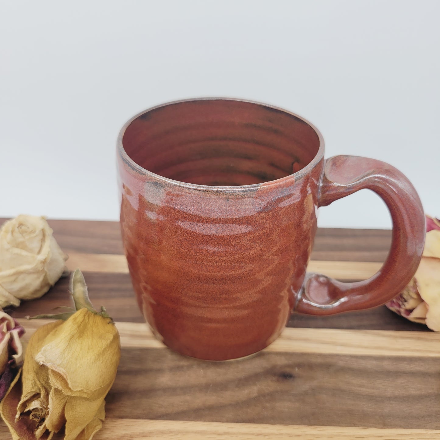 Heart Mug | Red | Medium Coffee Cup | Valentine's Day Gift