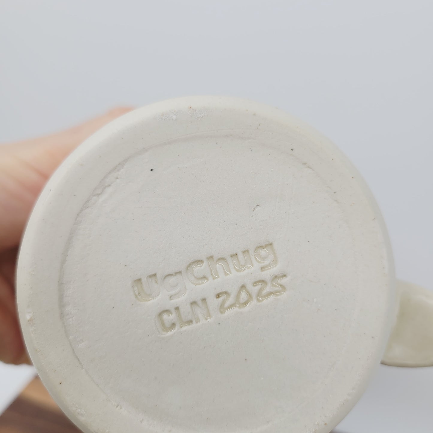 White Cat Face Mug | Cream Kitty Mug | Microwave Dishwasher Safe | 14 Oz | Nelson Studio Ug Chug