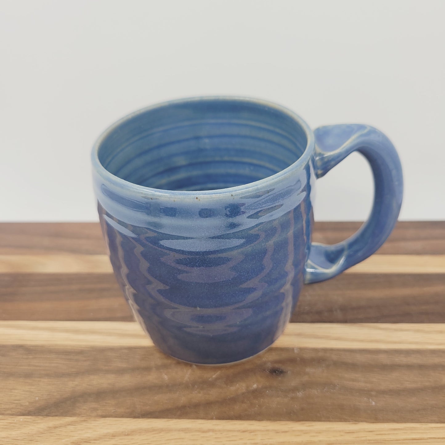 Hippie Coffee Cup | Funny Smiley Face Mug | Stoneware Pottery