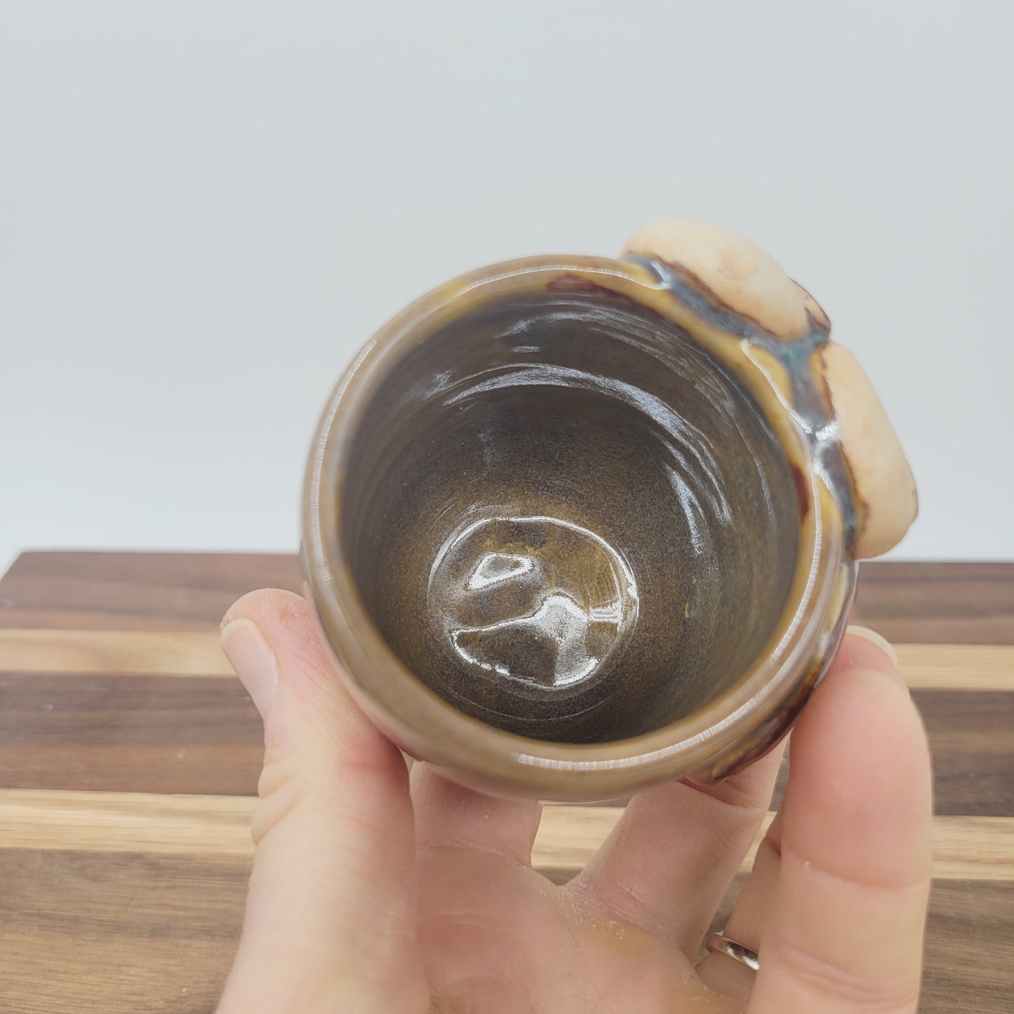 Toothpick Holder | Paperclip Cup | Funny Face Mini Pottery | Glass for Shots