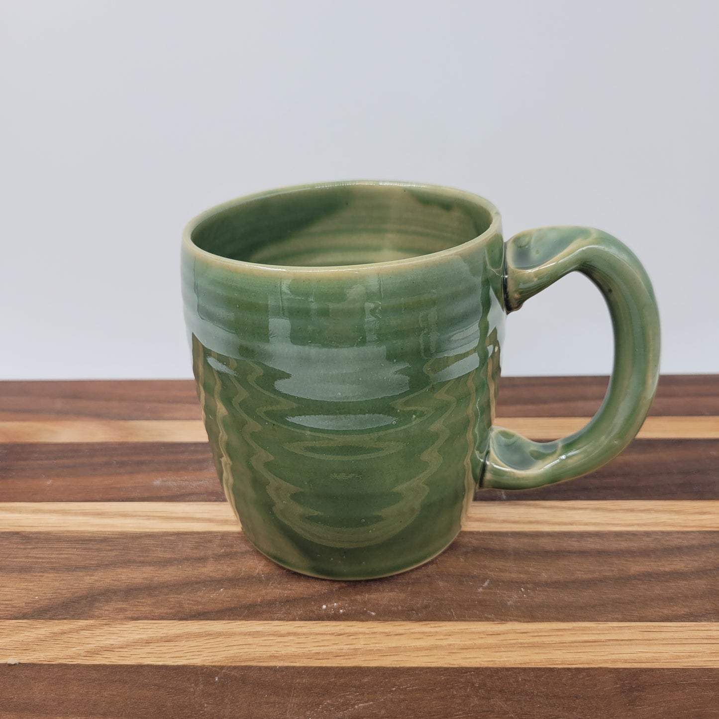 Gigi Mug | Handmade Stoneware Pottery | Green