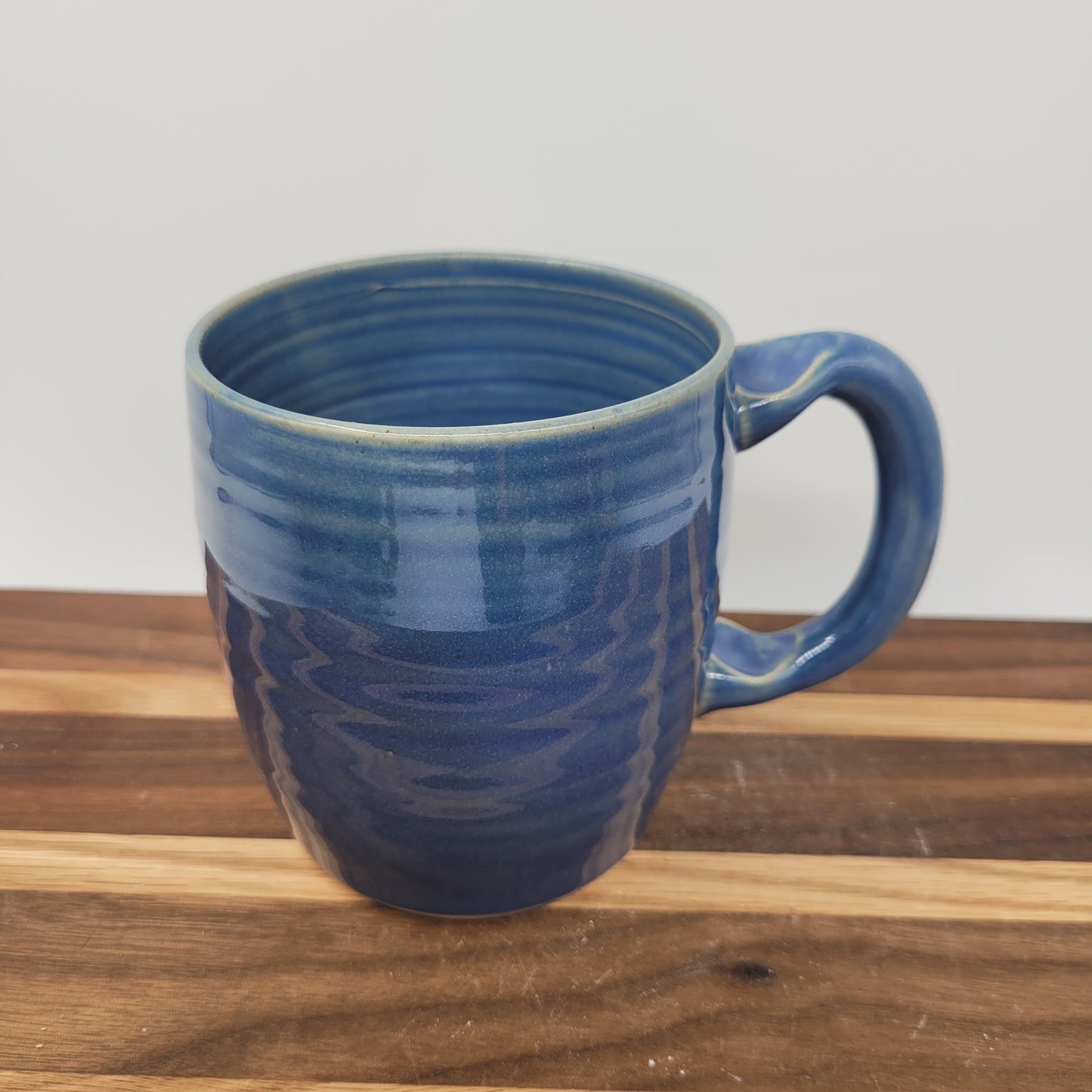 Papa Mug | Handmade Stoneware Pottery | Blue | Gifts for Grandfather of Dad