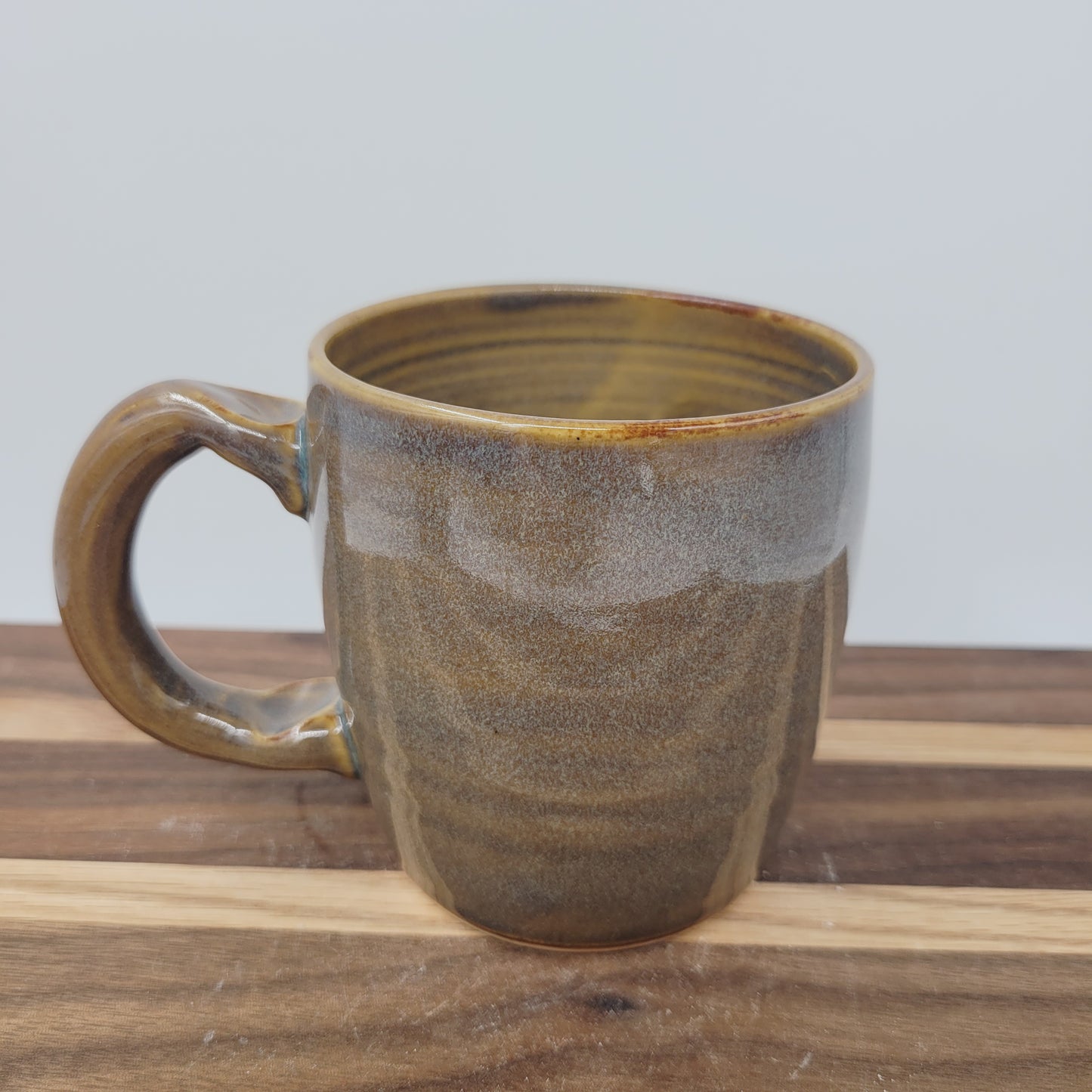 Nurse Coffee Cup | LEFT-HANDED | Funny RN Face Mug | Handmade Pottery