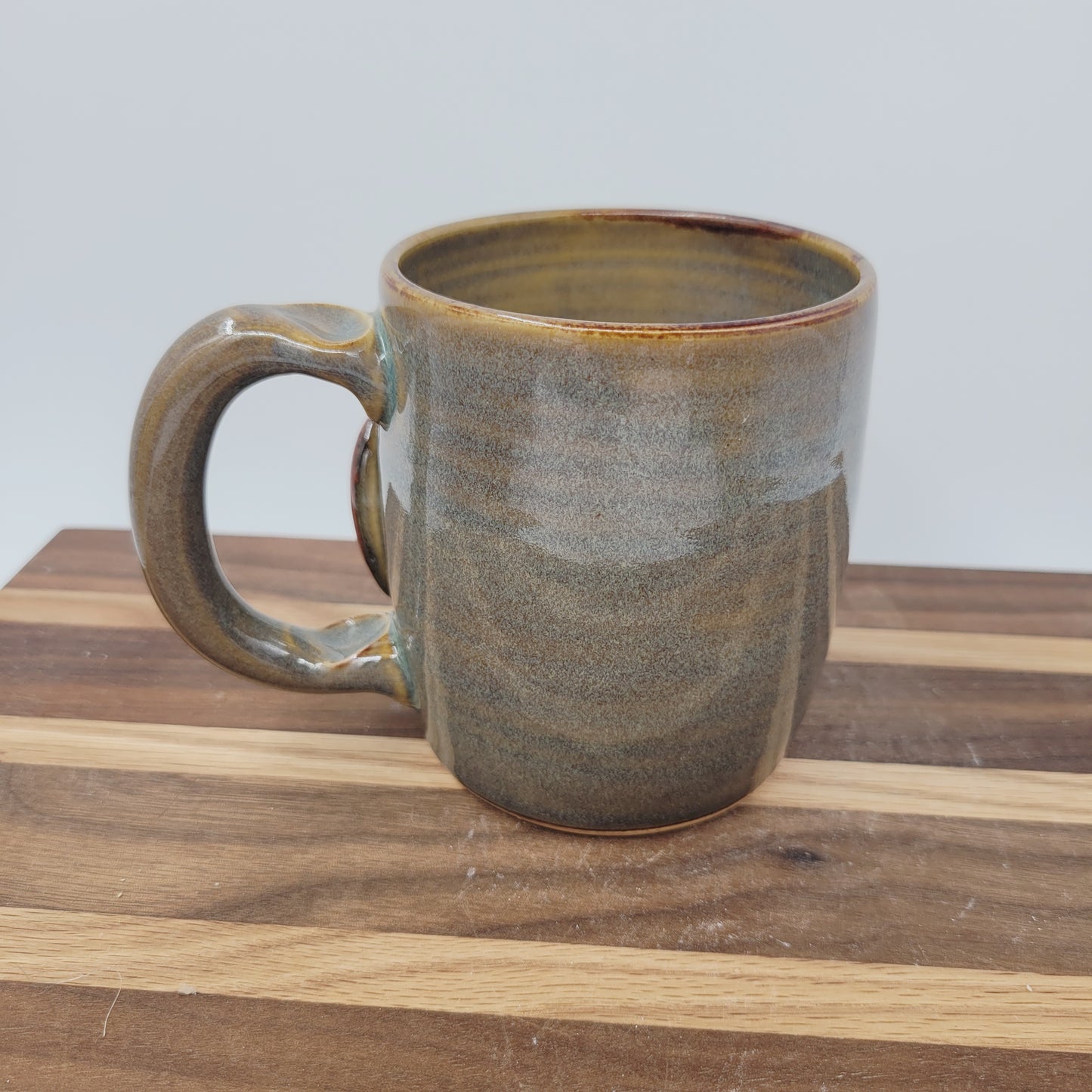 Doctor Coffee Cups | LEFT-HANDED | Stoneware Pottery | Funny Face Mugs | Gift for Medical Worker