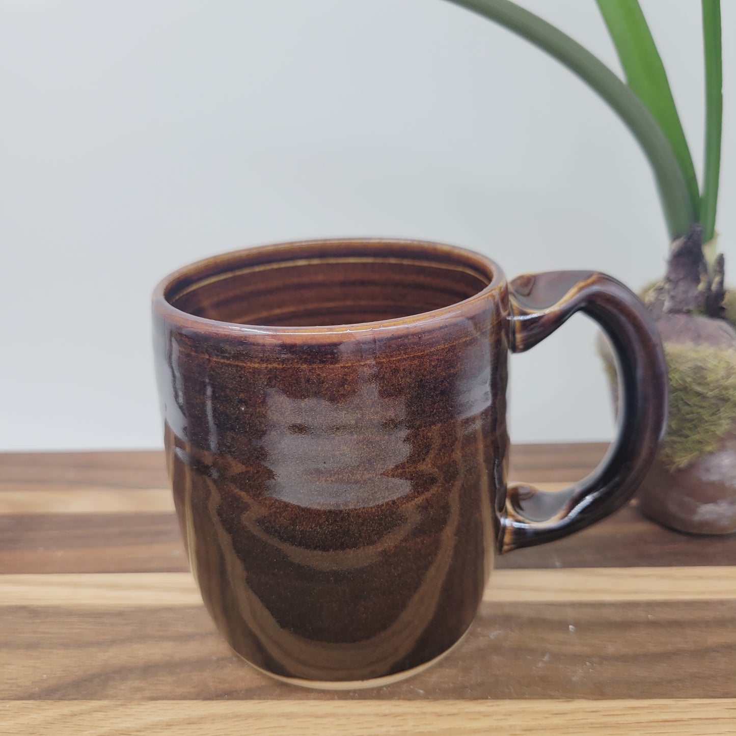 Cross Coffee Cup with Floral Pattern | Christian Mug | Easter Morning | 12 Ounces | Black