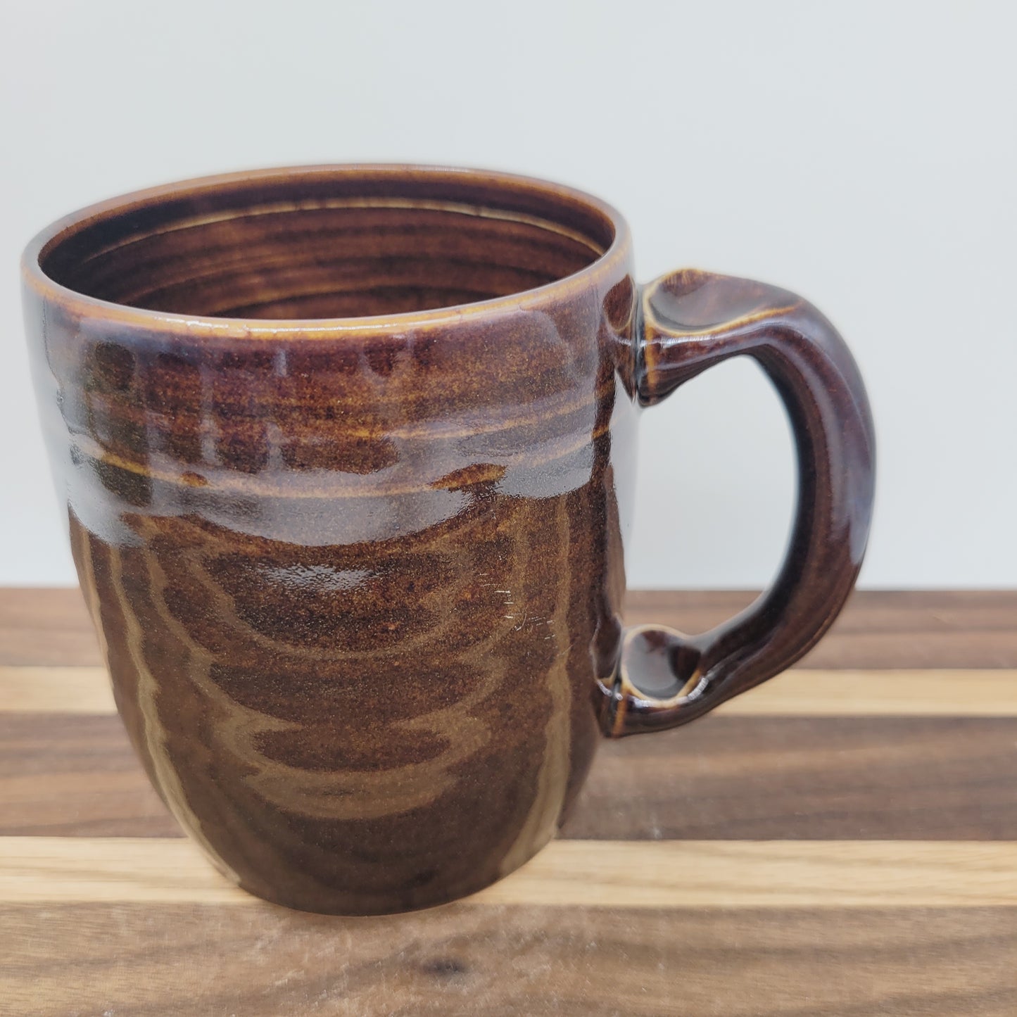 Pops Mug | Handmade Stoneware Pottery Coffee Cup | Gifts for Grandparents
