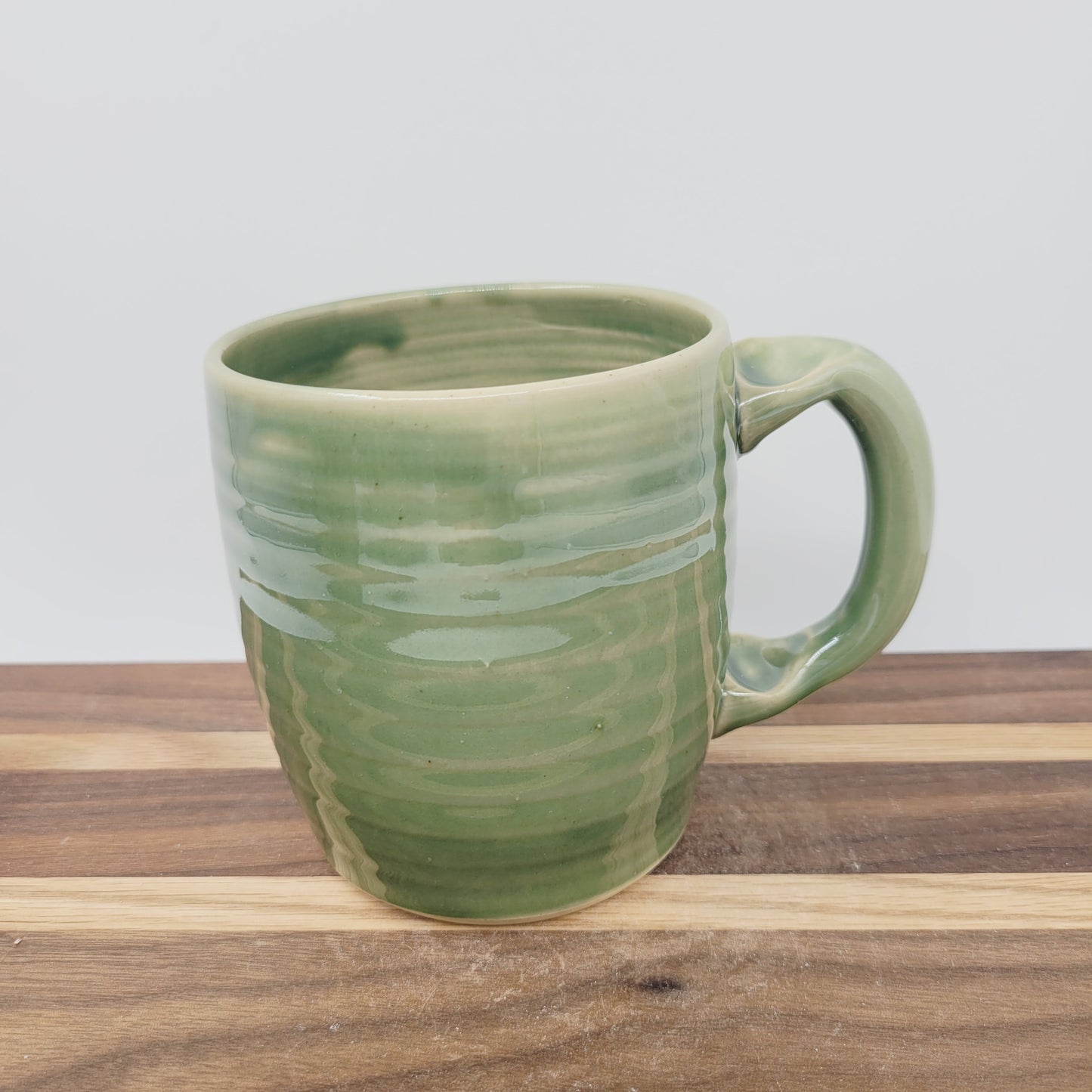 But First Coffee Mug | Large 16 Ounce Coffee Cup | Handmade Stoneware Pottery | Coffee Drinker Gift