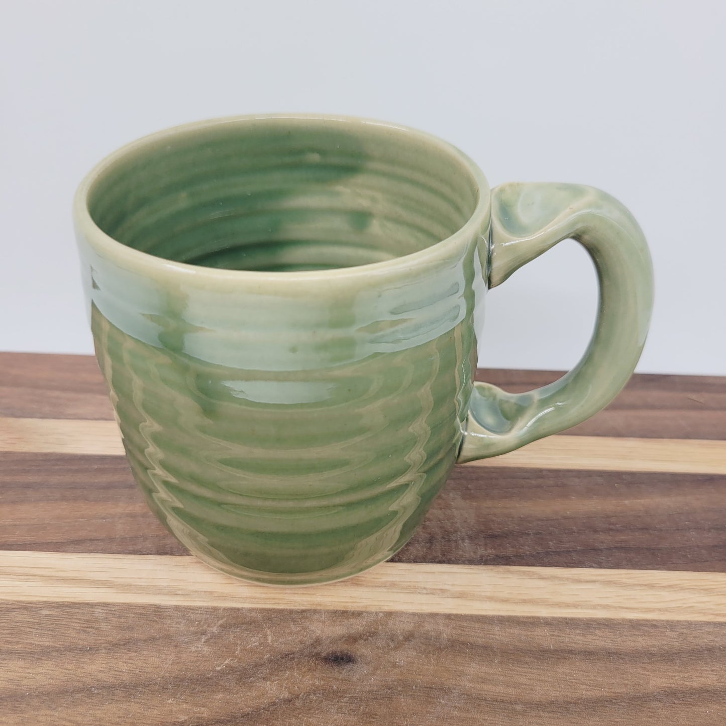 Fat Cat Coffee Cup | Stoneware Pottery Mug | Gift for Cat Lover