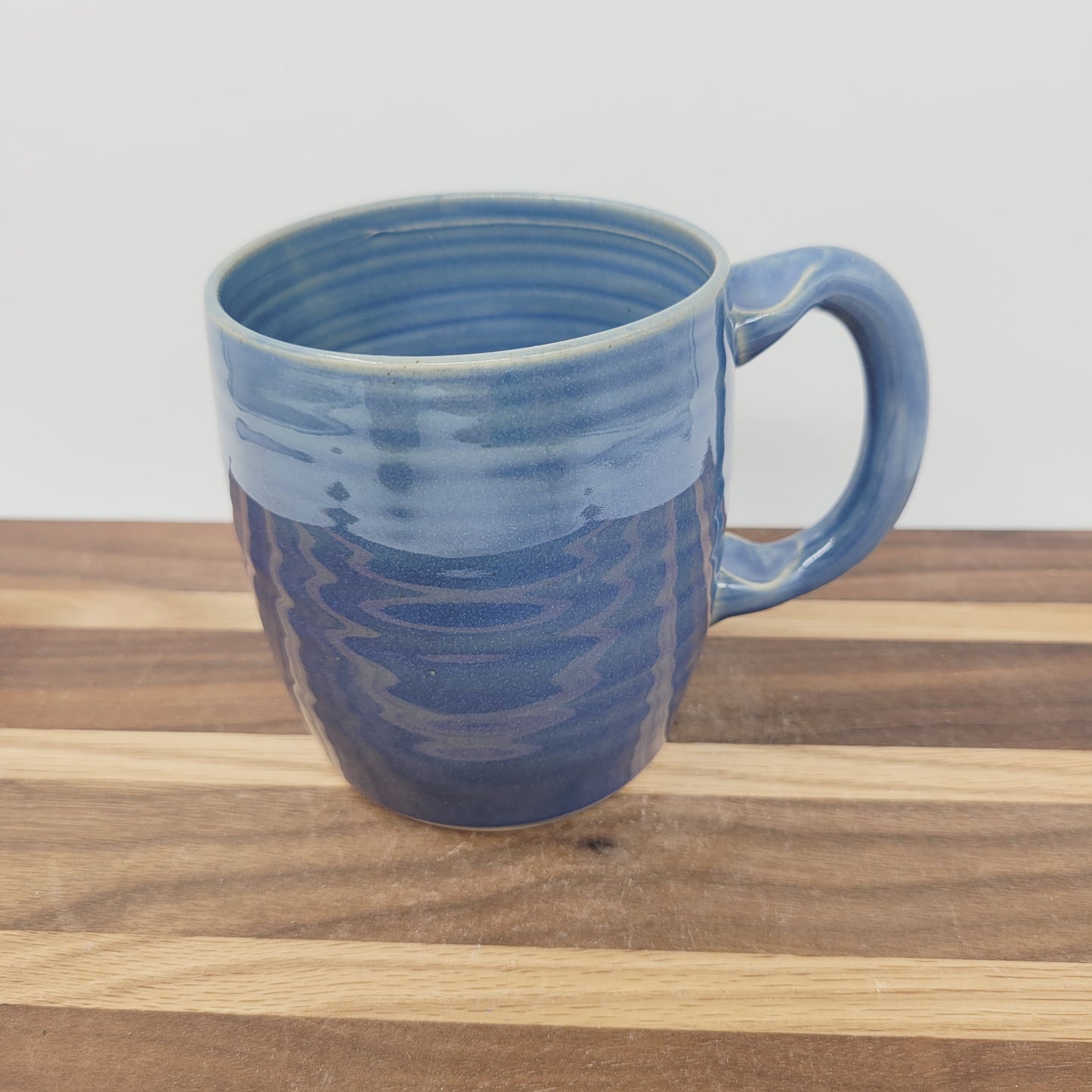 Papa Mug | Handmade Stoneware Pottery | Blue | Gifts for Grandparent
