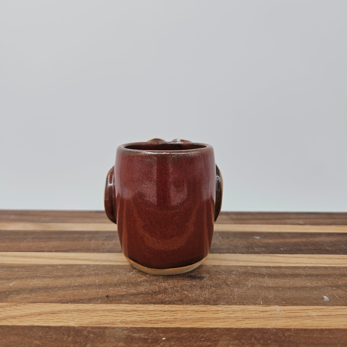 Toothpick Holder | Paperclip Cup | Funny Face Mini Pottery Glass for Shots