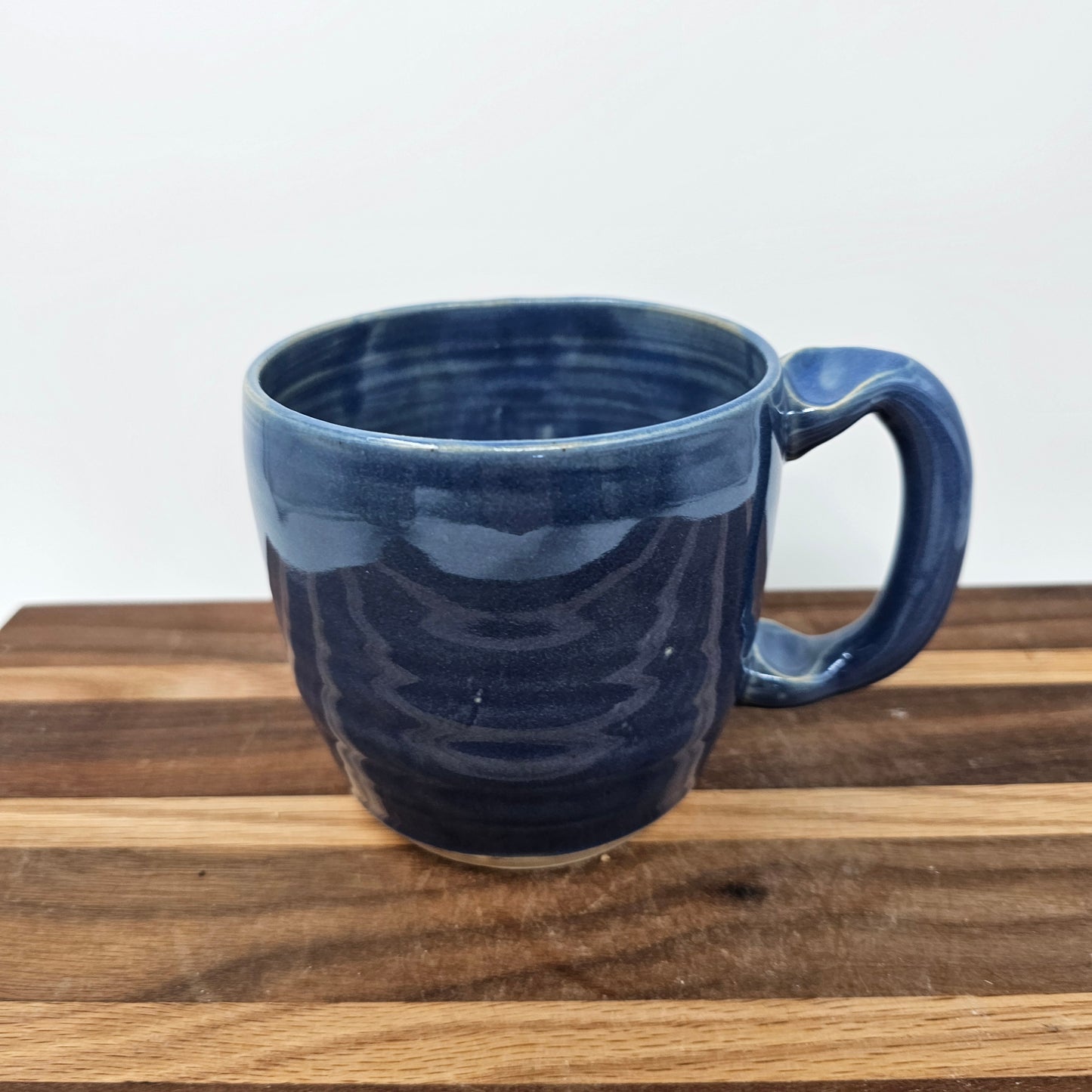 Silly Pig Mug with Buck Teeth | Blue | Pet Pig Coffee Cups | Funny Farm Animal