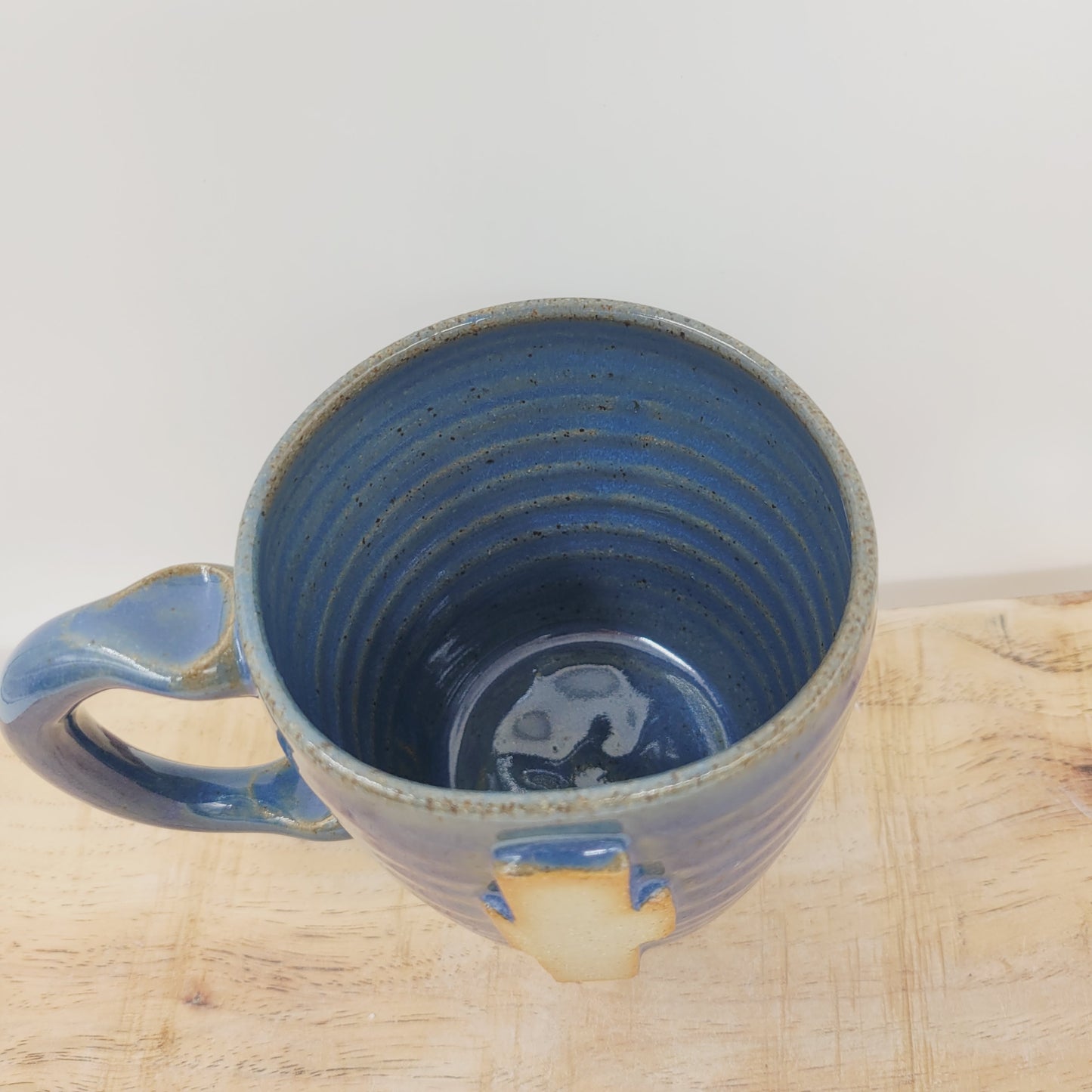 Cross Coffee Cup | Christian Mug | Blue Easter Morning Mugs | Reverend Gifts