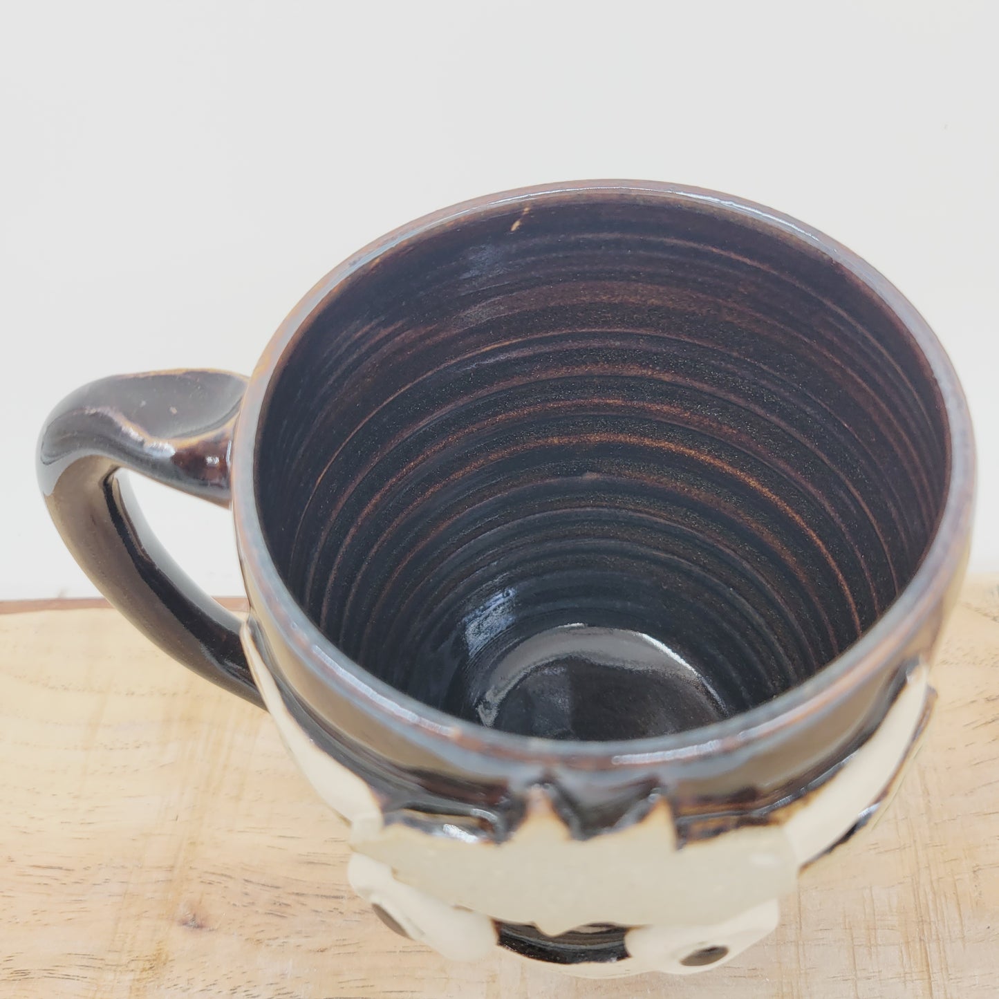 Highland Cow Face Mug | Farm Life Coffee Cups | Bull with Horns | Country Homesteaders | Black | 16 Oz