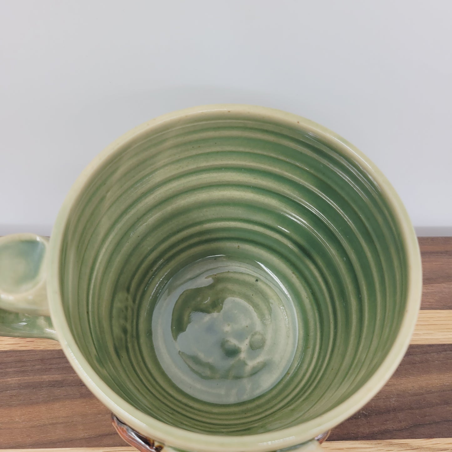 Handmade Pottery Face Mug | Funny Coffee Cup | Microwave Dishwasher Safe Stoneware | Hand Thrown