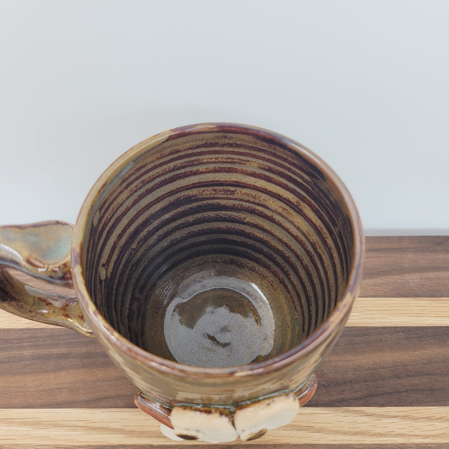 Nelson Studio Ug Chug Face Mug | Funny Coffee Cups | Handmade Stoneware Pottery