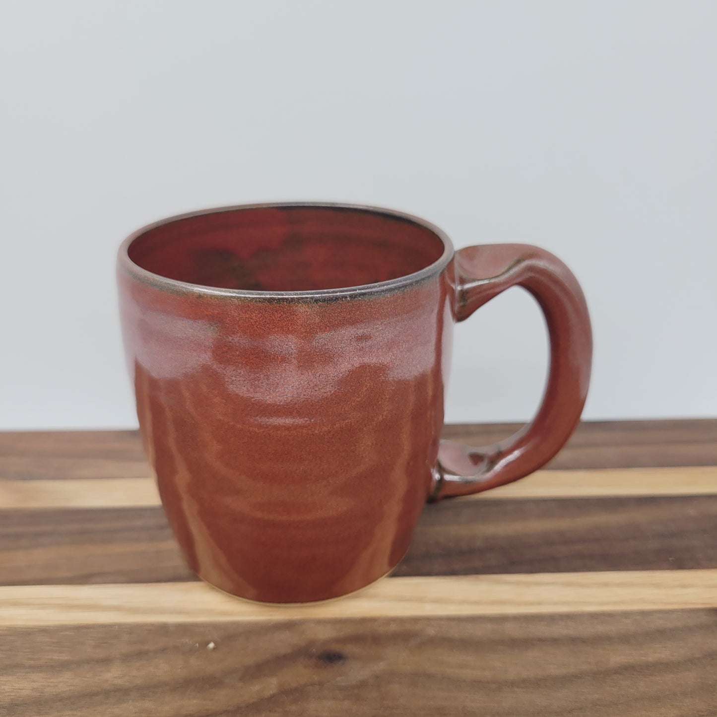 Dog Coffee Cup | Puppy Face Mug | Nelson Studio Ug Chug | Handmade Animal Lover Gift | Red