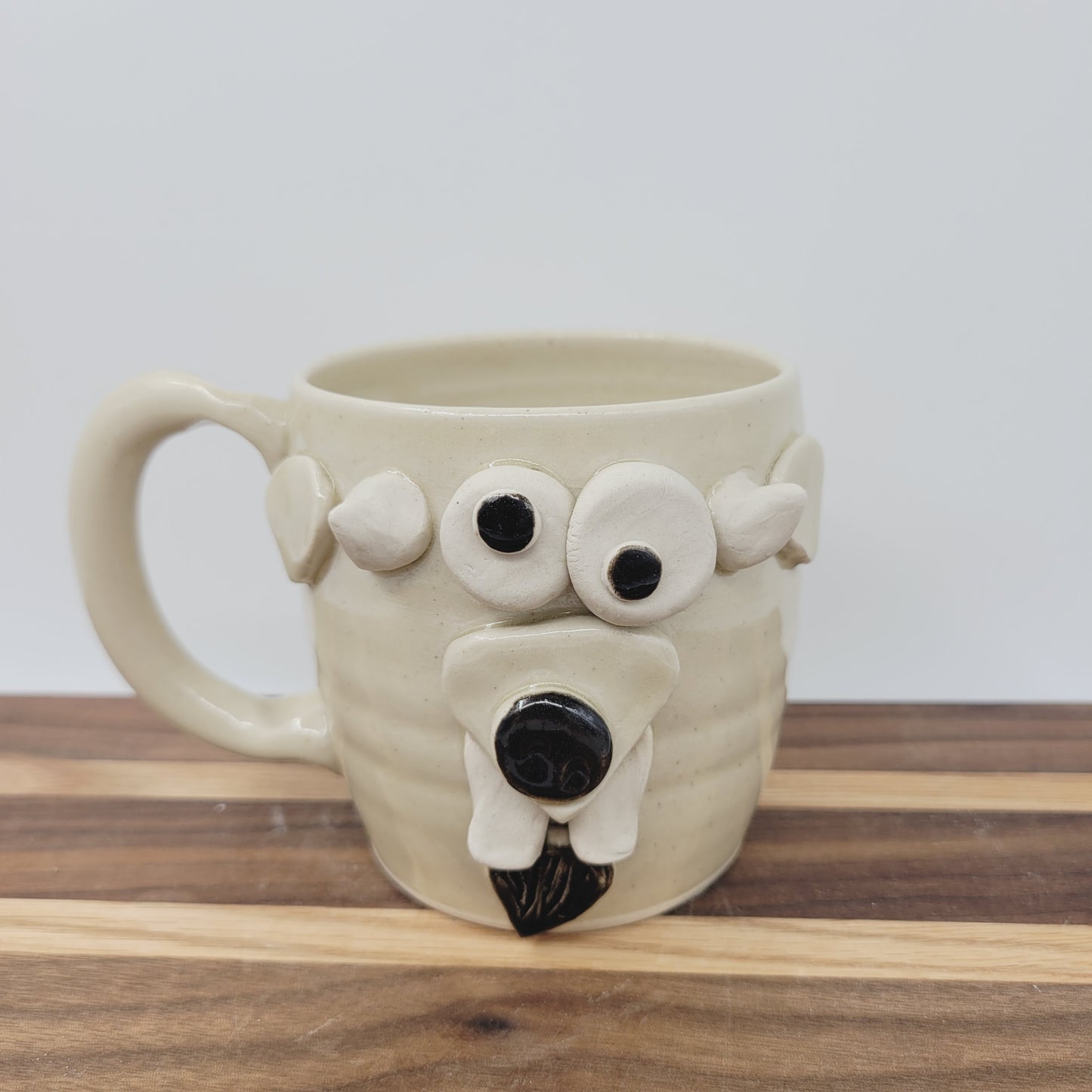 Homesteading Goat Mug | Funny Farm Coffee Cup | Creamy White | Barnyard Animals