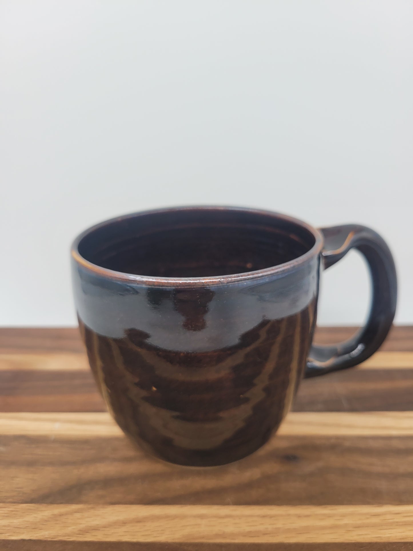 Snack Attack Monster Mug | Handmade Pottery Coffee Cups | Funny Creature Face Mug | 16 Oz