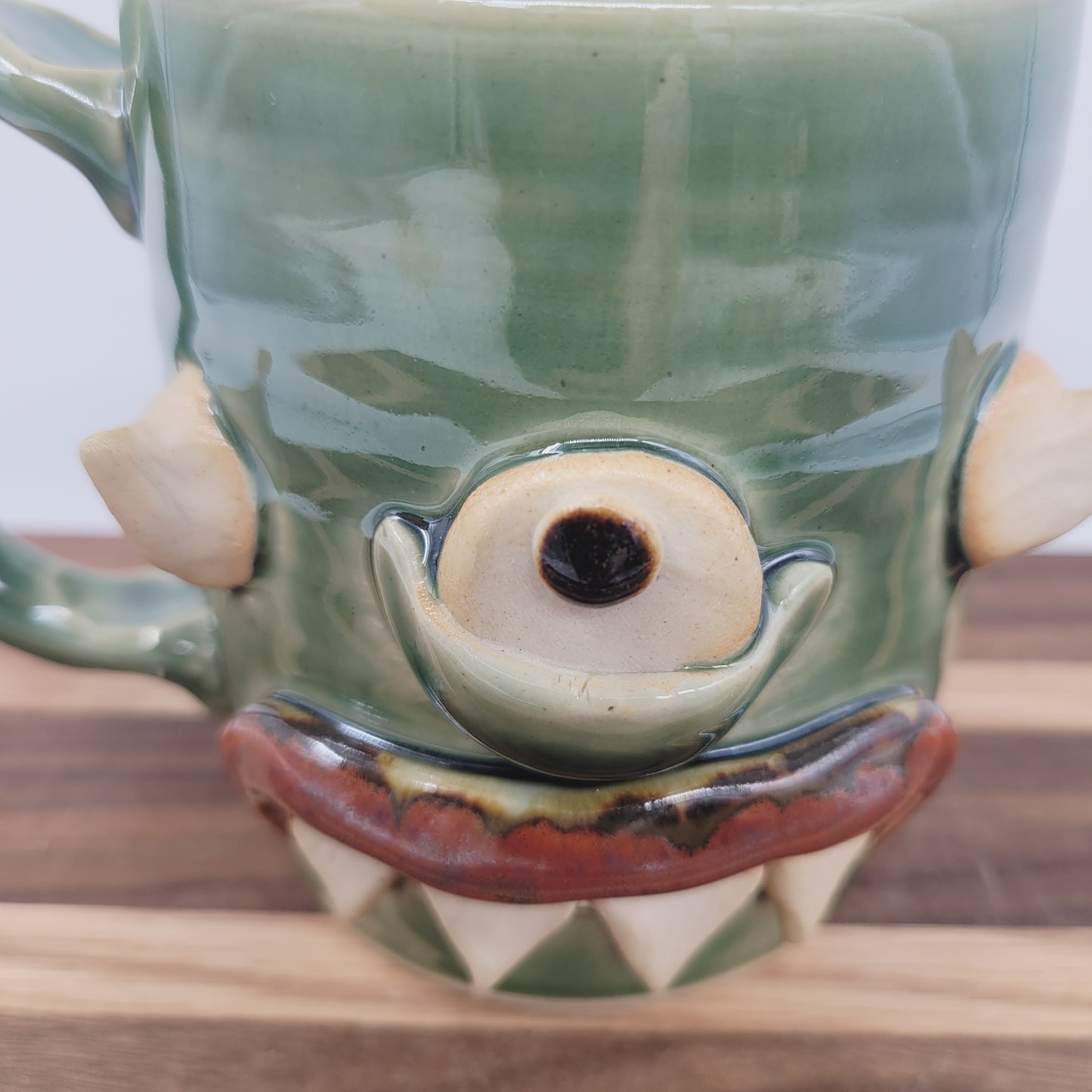 Cute Monster Mug | Handmade Pottery Creature Coffee Cups | Funny Face Mug | Unique Coffee Gift