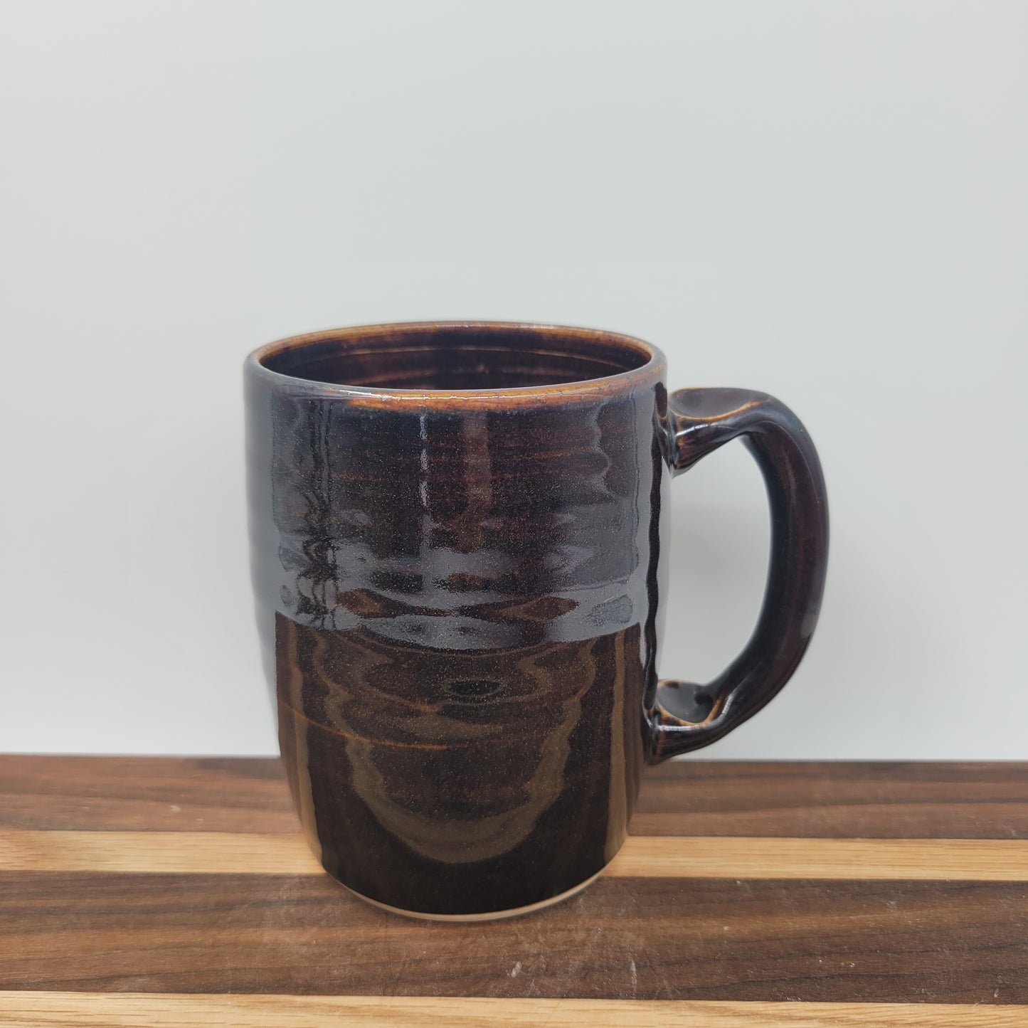 But First Coffee Mug | Large 16-20 Oz Coffee Cup | Handmade Stoneware Pottery | Coffee Drinker Gift