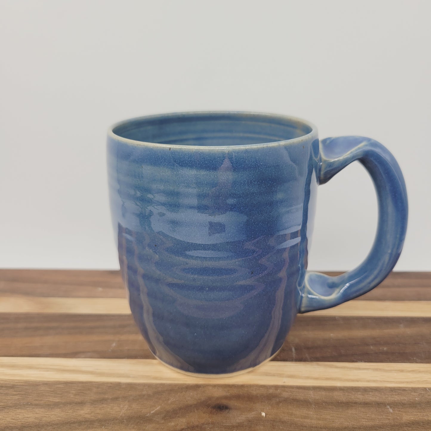 State of Alabama Mug | State Stamp | Handmade Stoneware Pottery | Nelson Studio | Blue