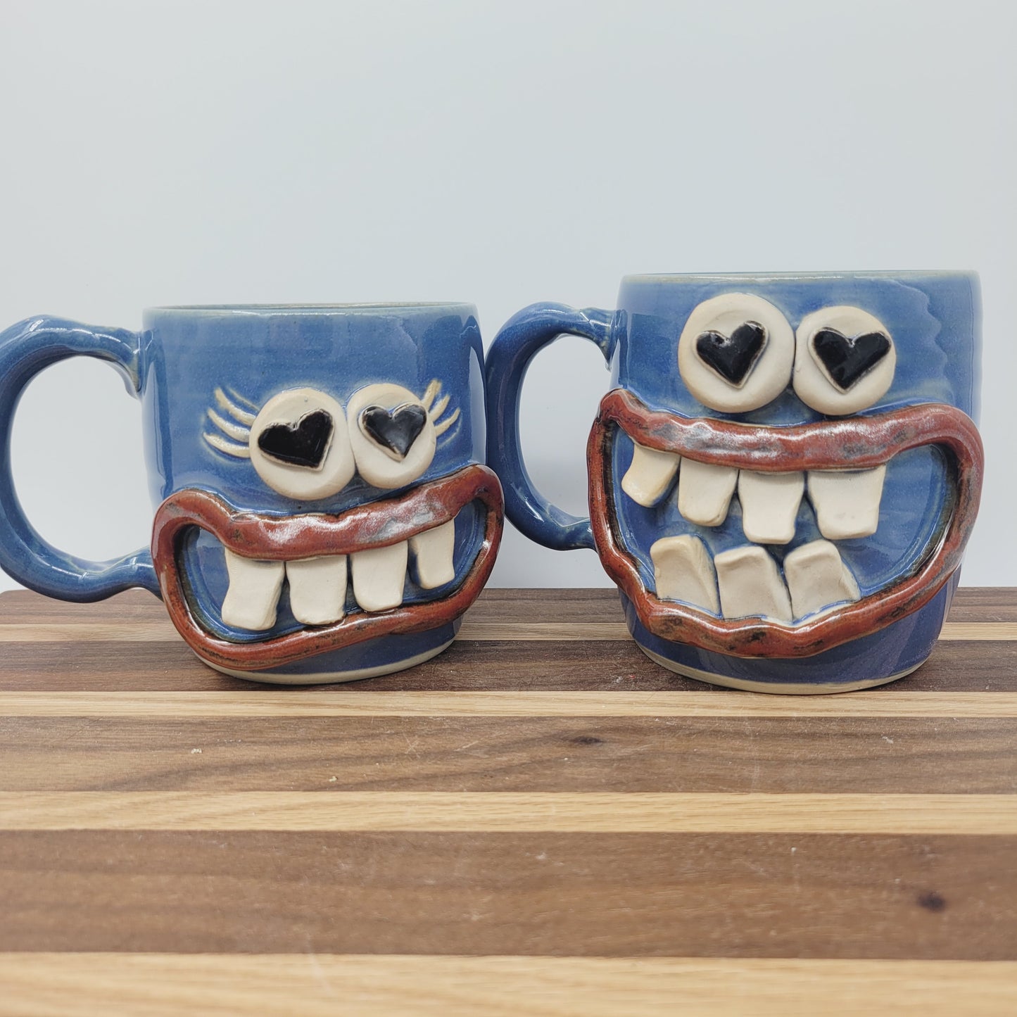 Funny Couples Mug Set | His Hers Pair of Coffee Cups | Fun Man Woman Mr Mrs Pair