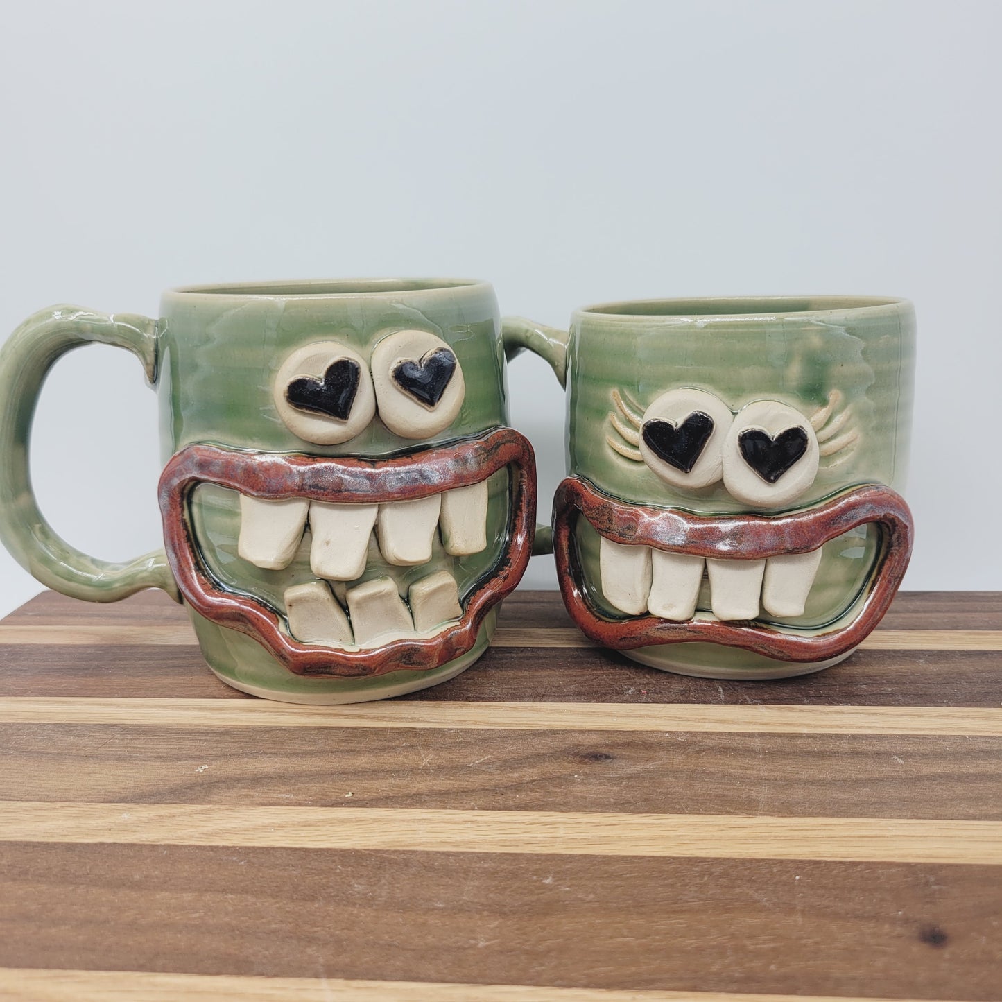 Funny Couples Mug Set | His Hers Pair of Coffee Cups | Fun Man Woman Mr Mrs Pair Wedding Gift