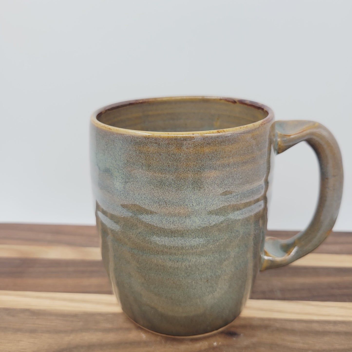 Honey-Do To-Do List Face Mug | His Coffee Cups | Large | Brown Stoneware Pottery