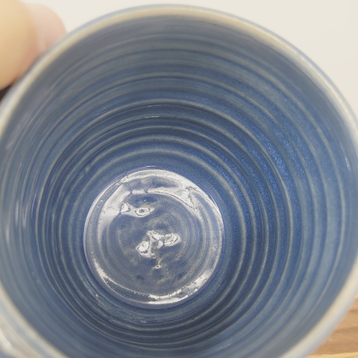 Hippie Coffee Cup | Funny Smiley Face Mug | Stoneware Pottery