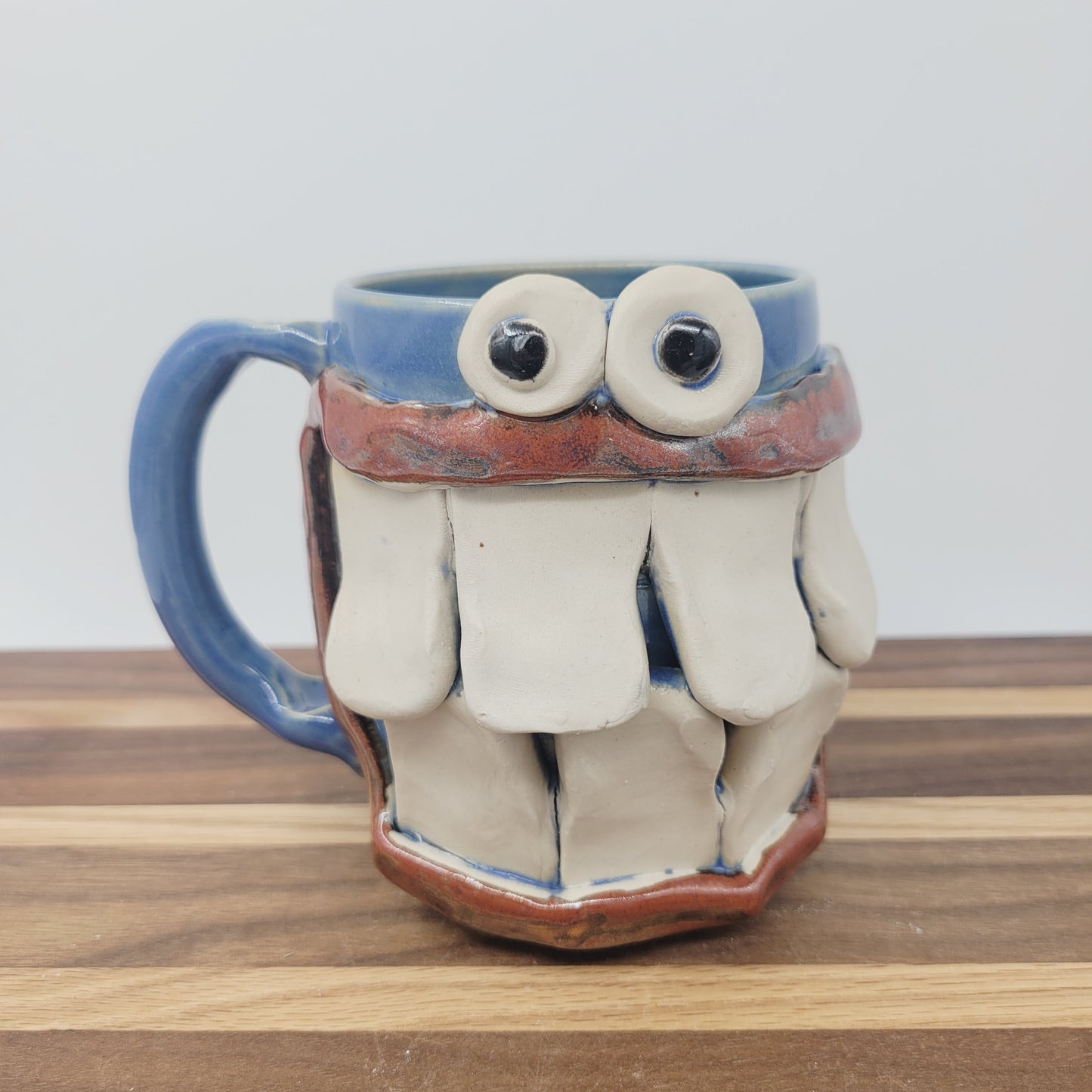 Dentist Coffee Cup| Nelson Studio Stoneware Pottery | Handmade Ug Chug Face Mug