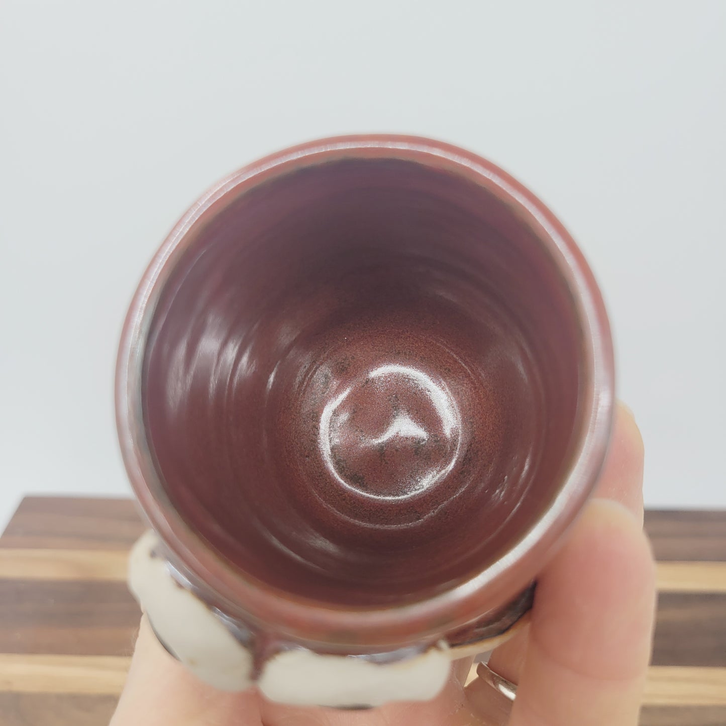 Forgetful Mom Mini Glass | Funny Toothpick Holder | Red