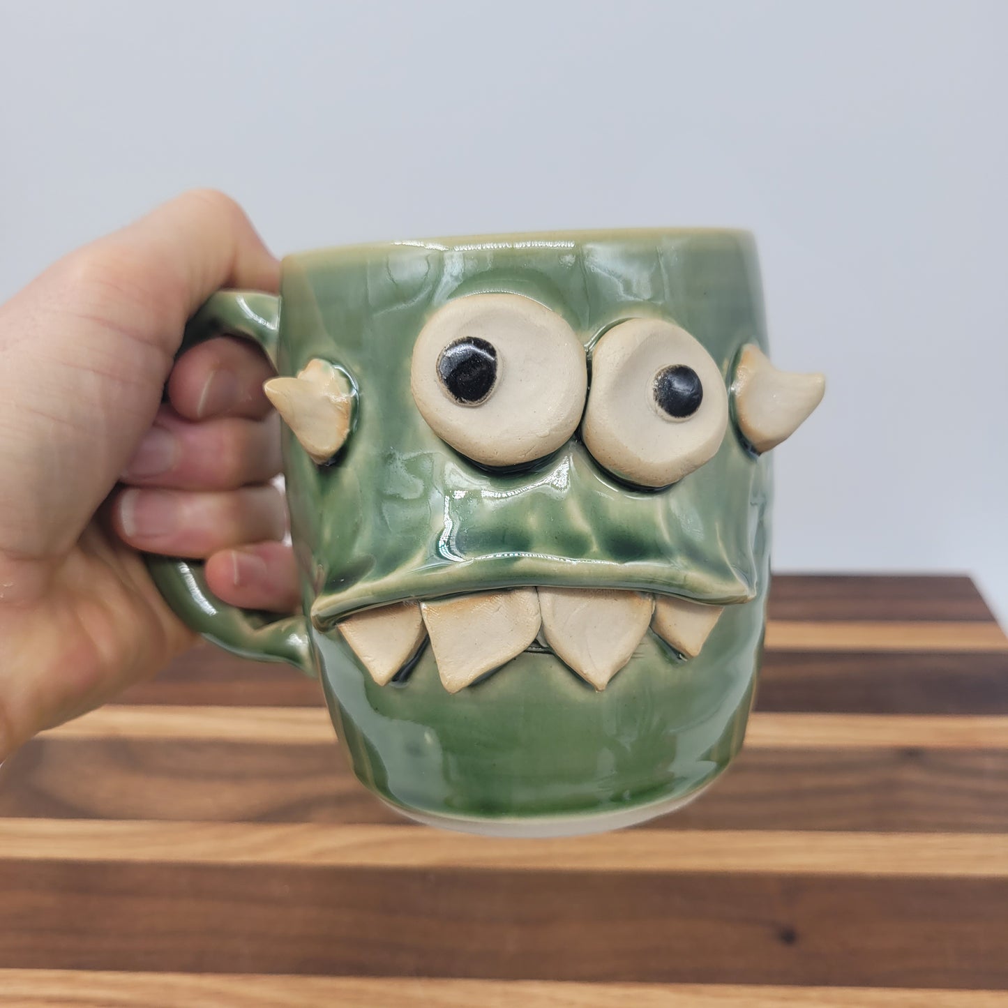 Coffee Monster Mug | Not a Morning Person | Funny Creature Coffee Cup | Funny Coffee Lover Gift