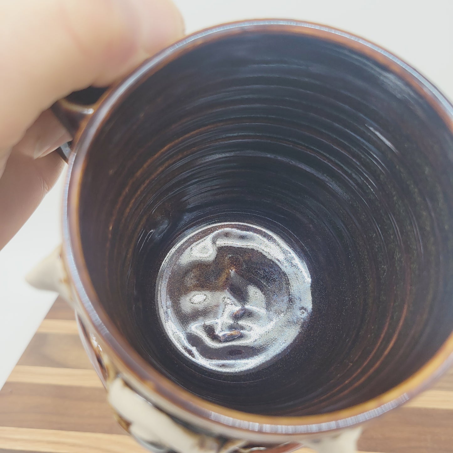 Cute Monster Mug | Handmade Pottery Creature Coffee Cups | Funny Face Mug | Coffee gifts