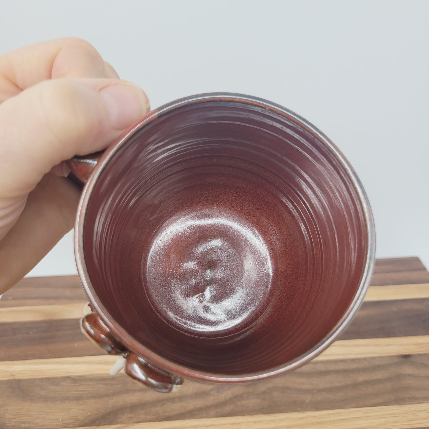 Chicken Coffee Cup | Funny Farm Barnyard Animals | Rooster Collector | Fun Face Mug | Red | 16 Oz Large